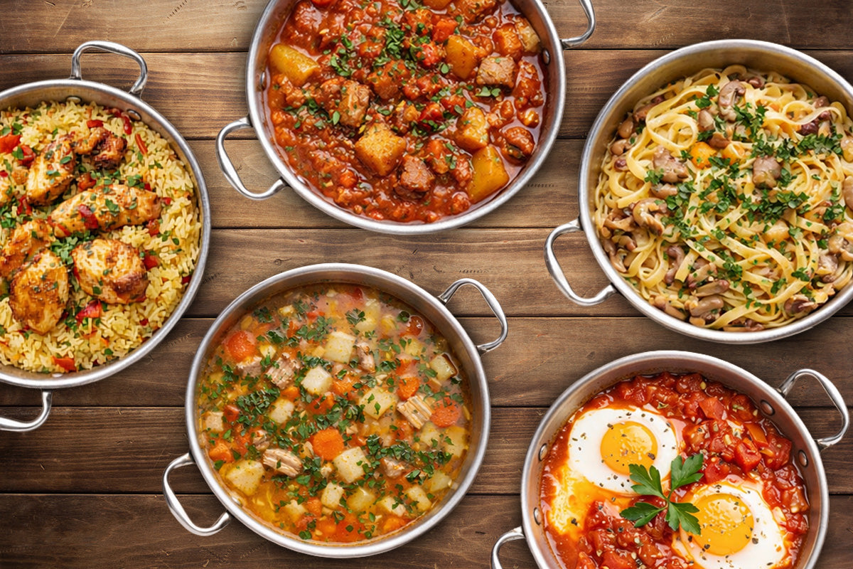5 rețete simple pe care le poți face într-o singură oală