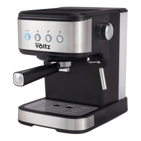 Espressor Rosberg Premium, Negru/Inox, 20 bar