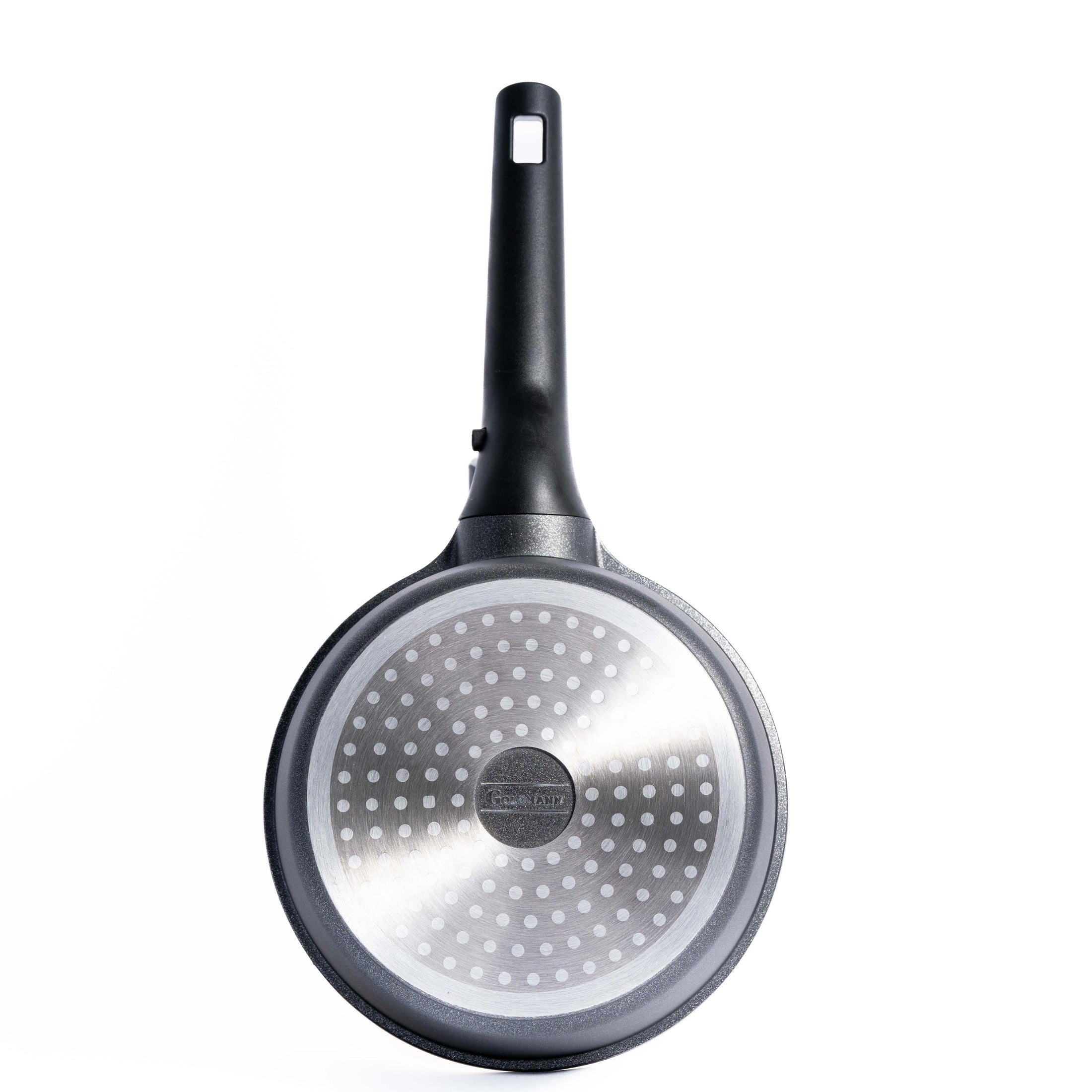 Cratiță din aluminiu cu mâner detasabil, 2.5L