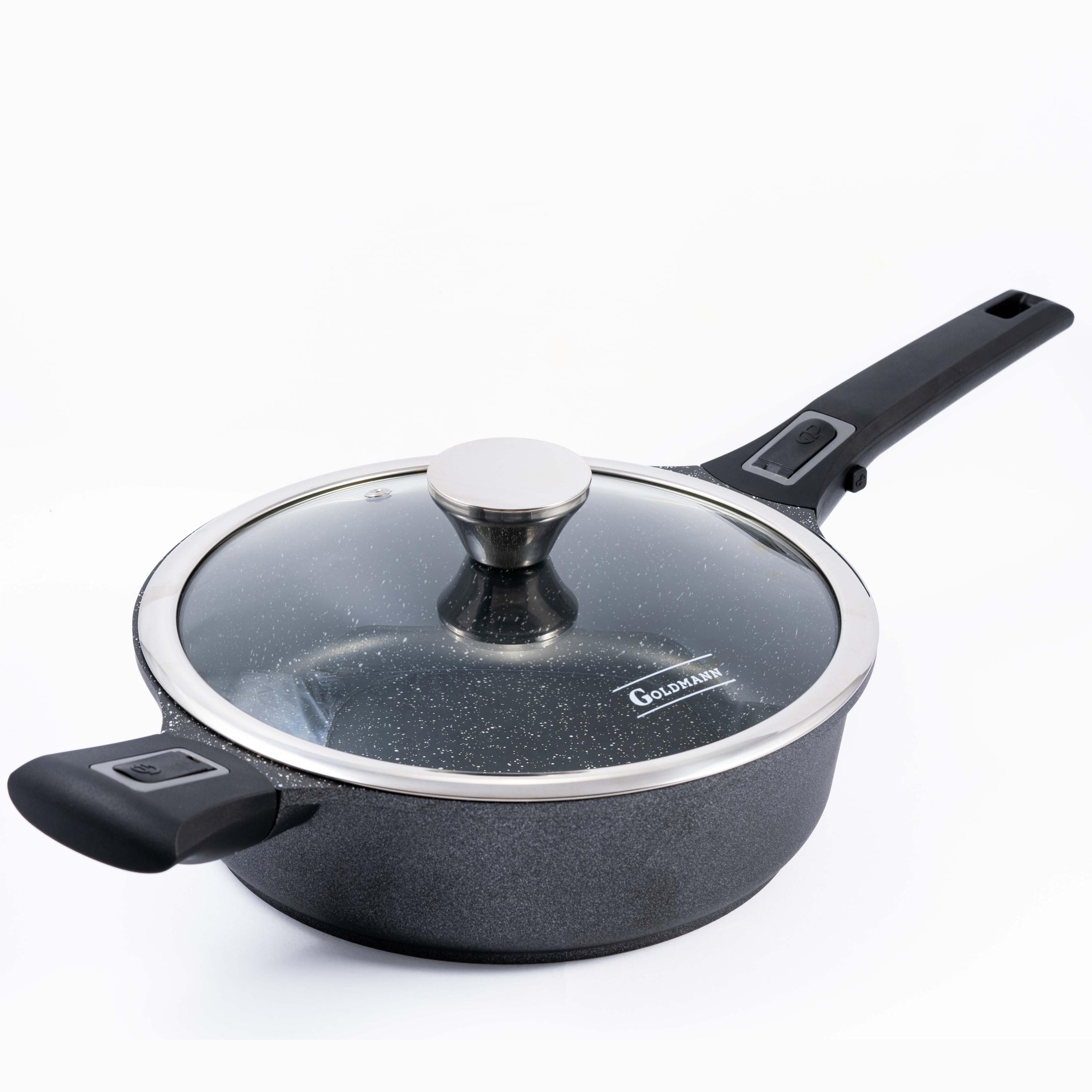 Tigaie 28cm, aluminiu turnat, Goldmann, antiaderentă