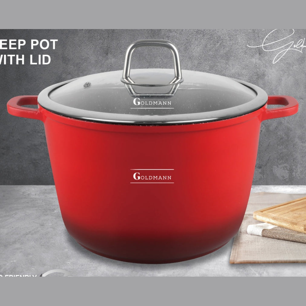 Oala Aluminiu Turnat 32x22 cm, 14L, Goldmann