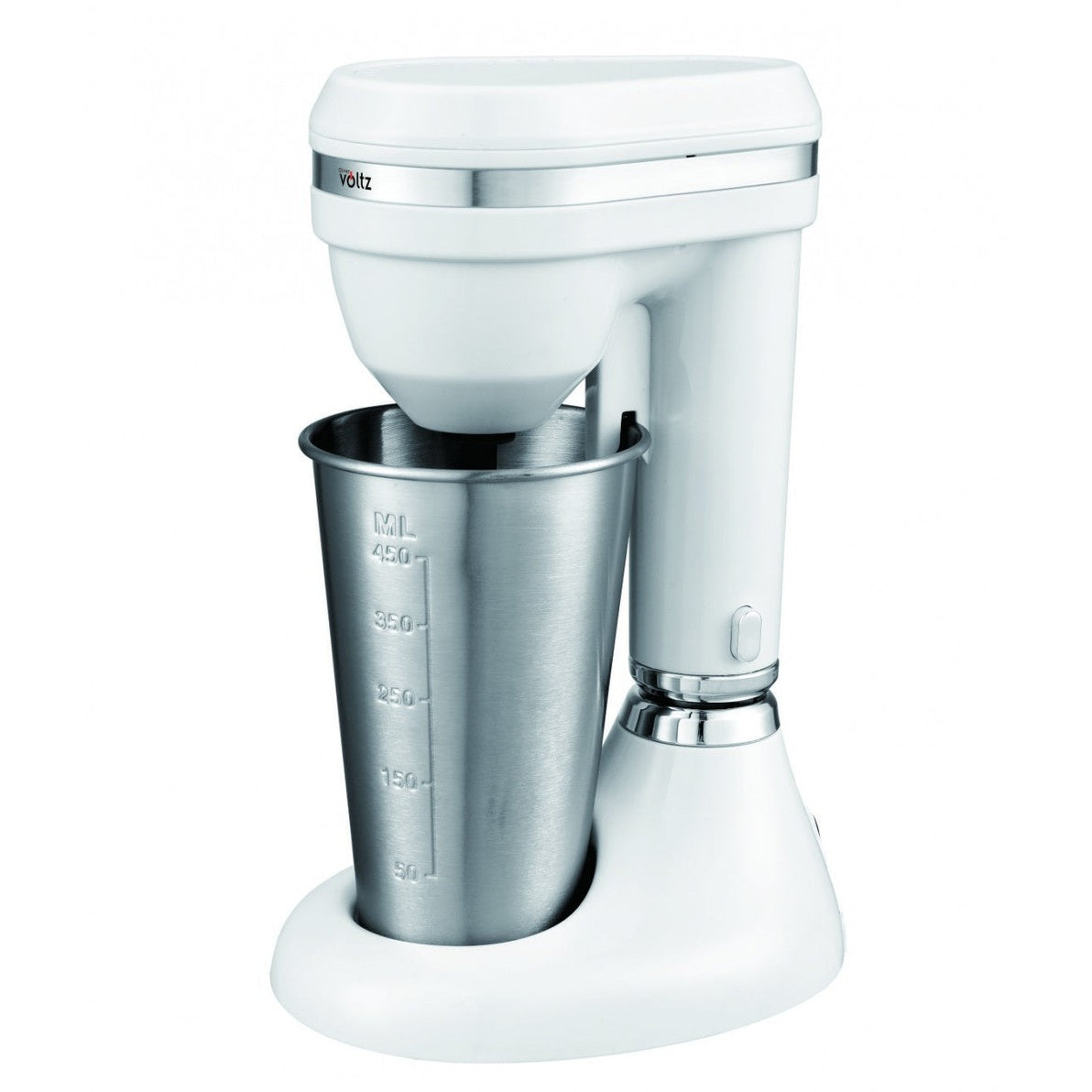 Mixer Frappe Oliver Voltz, 100W, pahar otel, alb