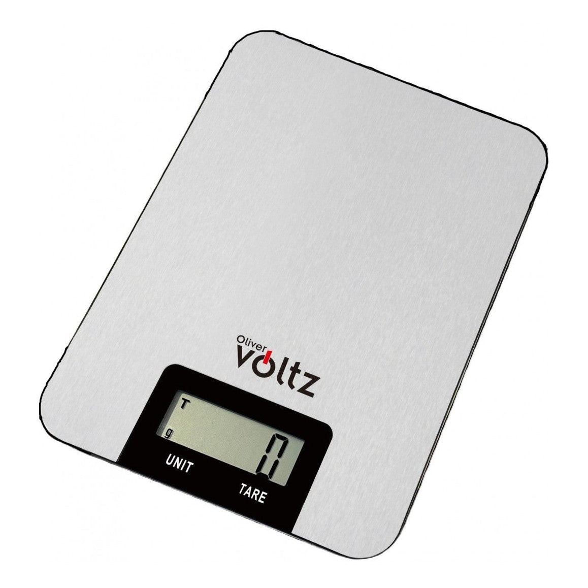 Cantar de bucatarie Voltz, maxim 5kg, design elegant gri