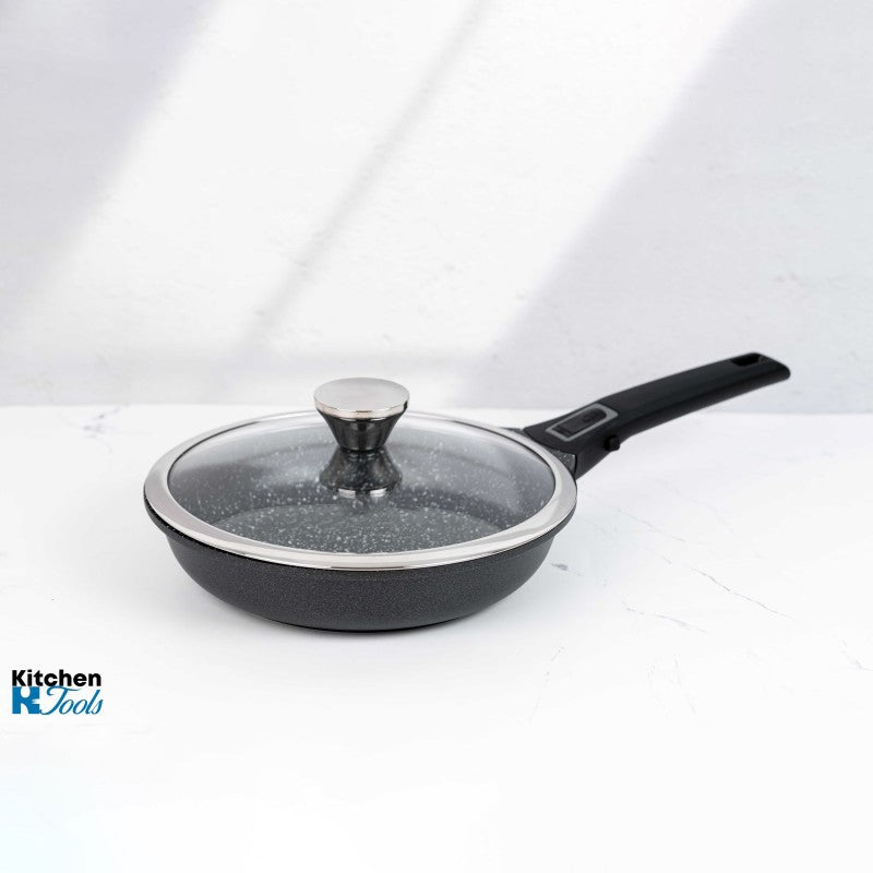 Tigaie cu maner detasabil 28cm, aluminiu antiaderent