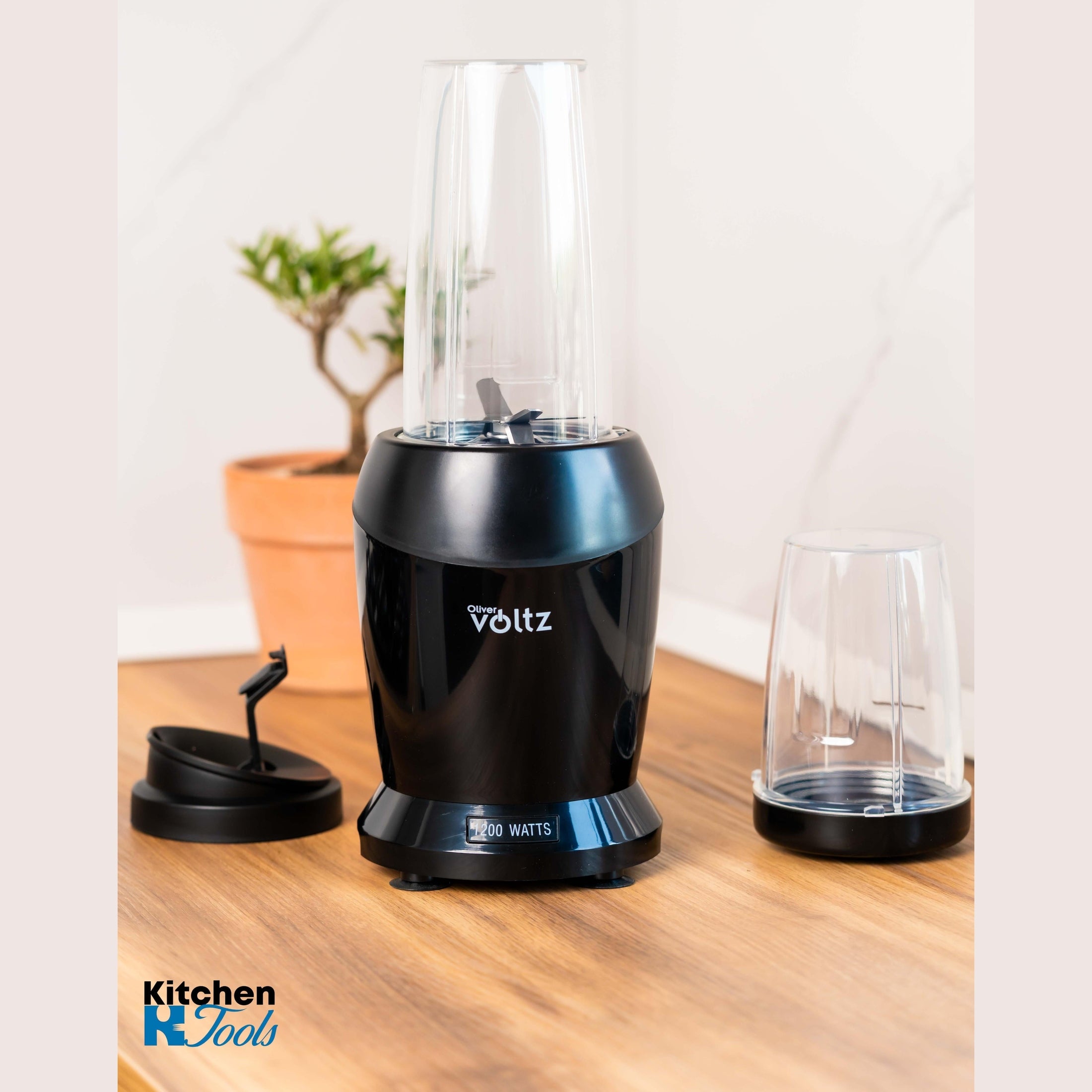 Blender Oliver Voltz 1200W, multifuncțional, negru