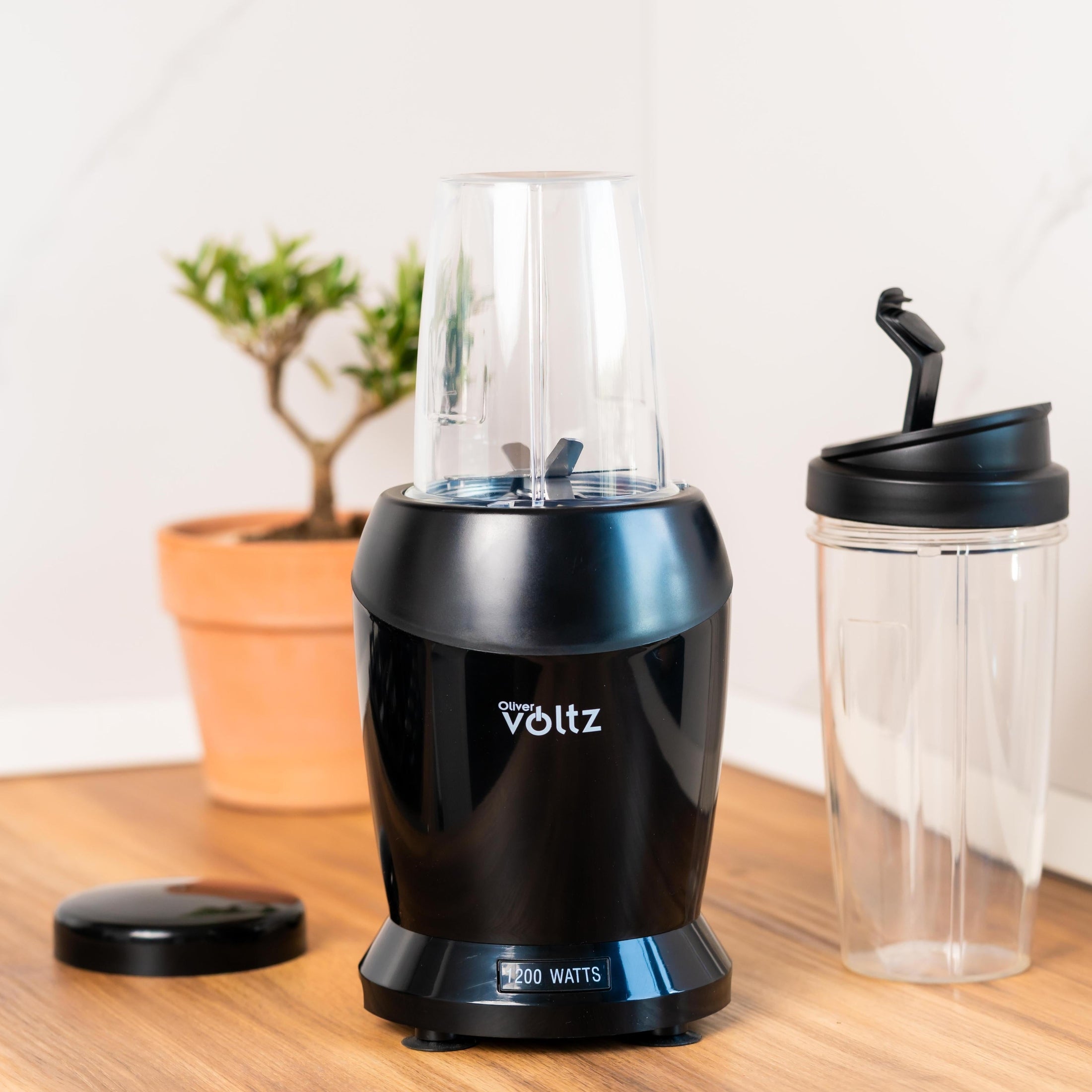 Blender Oliver Voltz 1200W, multifuncțional, negru