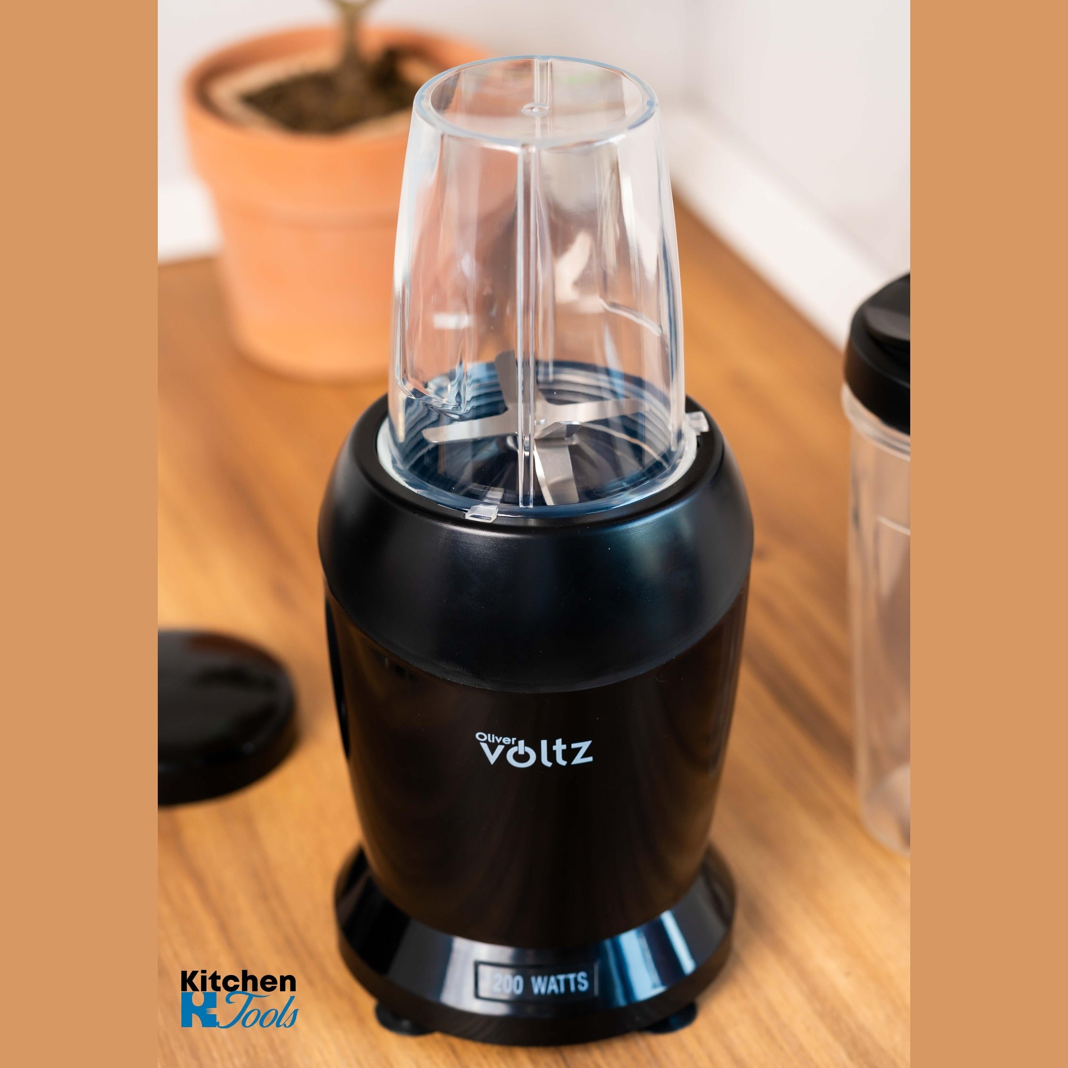 Blender Oliver Voltz 1200W, multifuncțional, negru