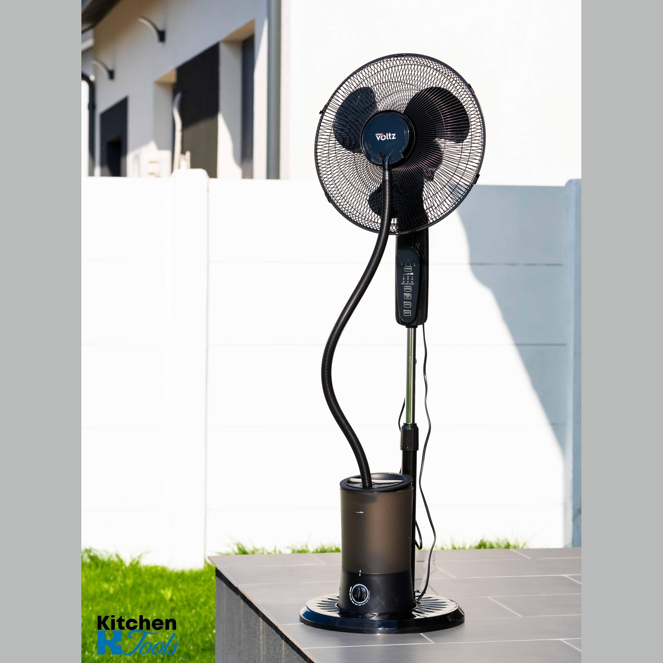 Ventilator și umidificator Oliver Voltz, negru