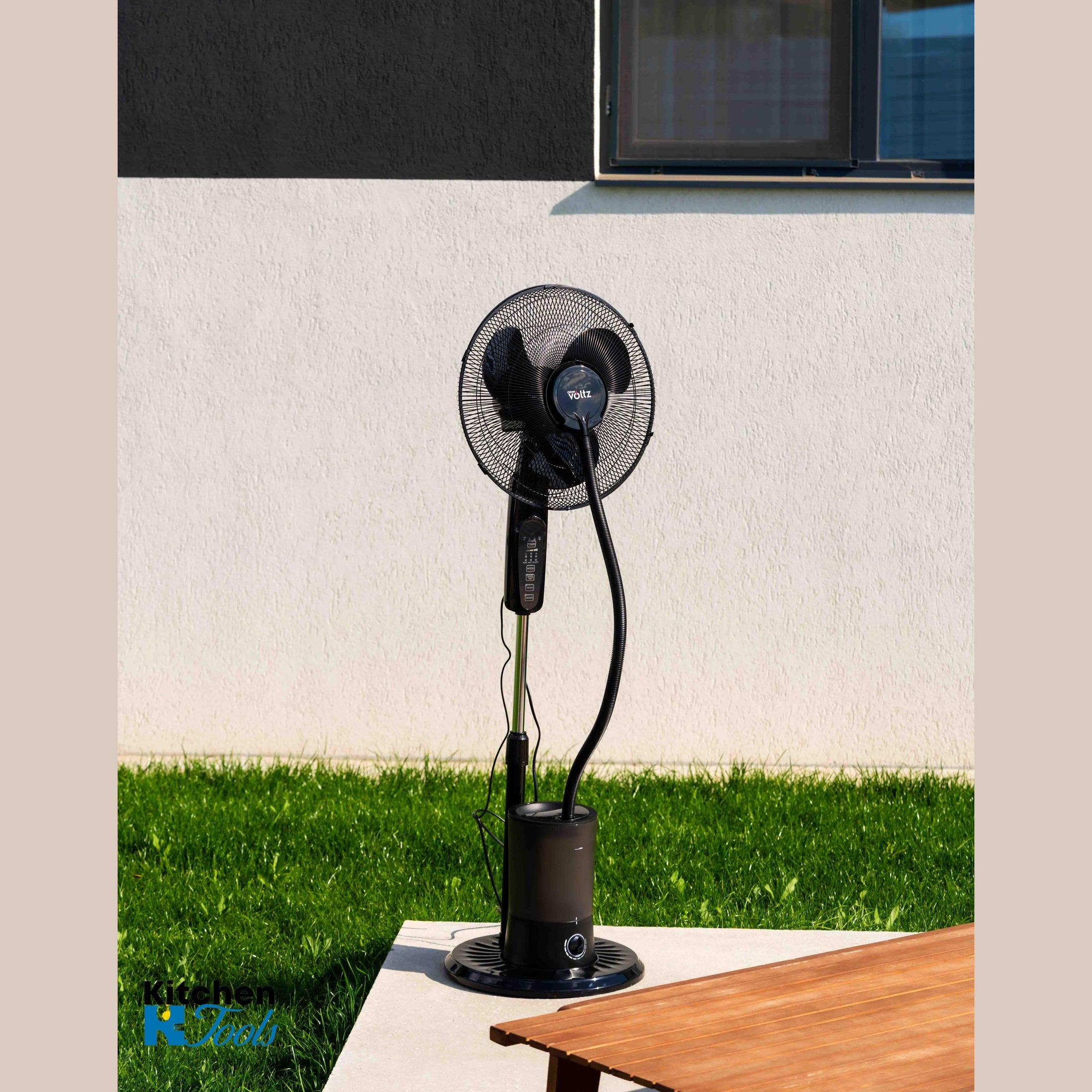 Ventilator și umidificator Oliver Voltz, negru