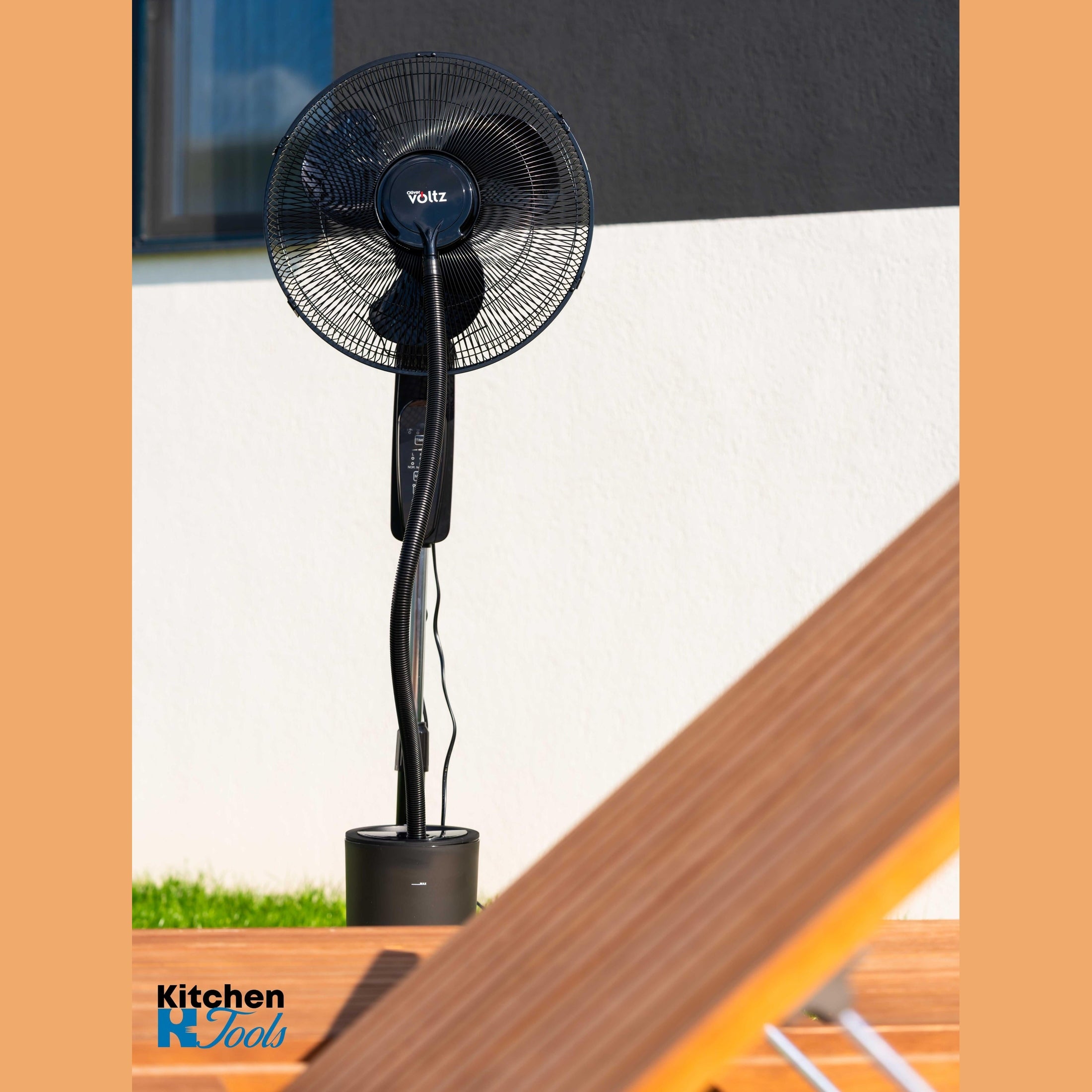 Ventilator și umidificator Oliver Voltz, negru