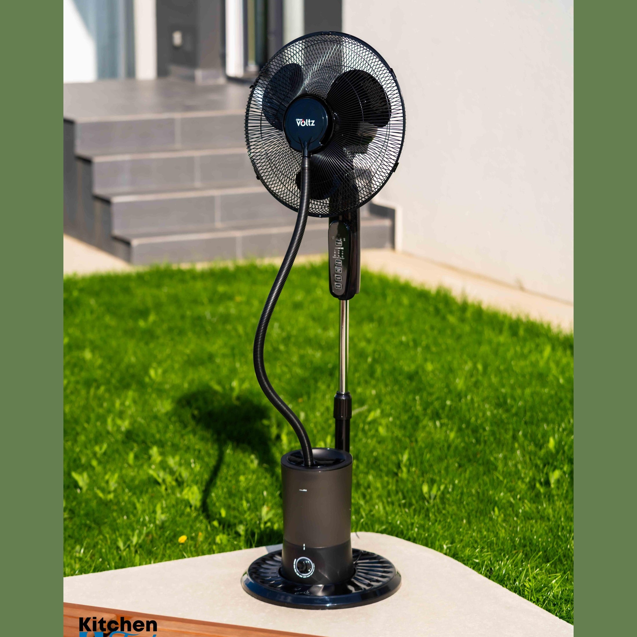Ventilator și umidificator Oliver Voltz, negru