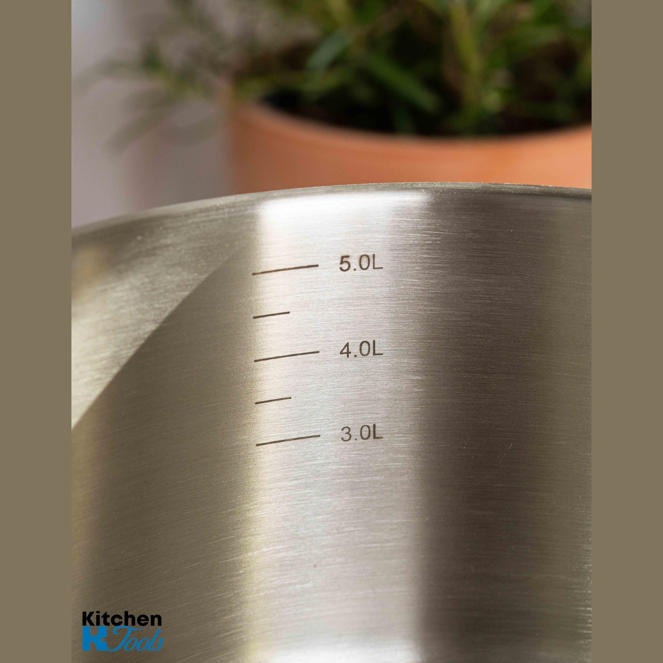 Cratita PREMIUM 5.9L, Inox 18/10, Capac Sticla