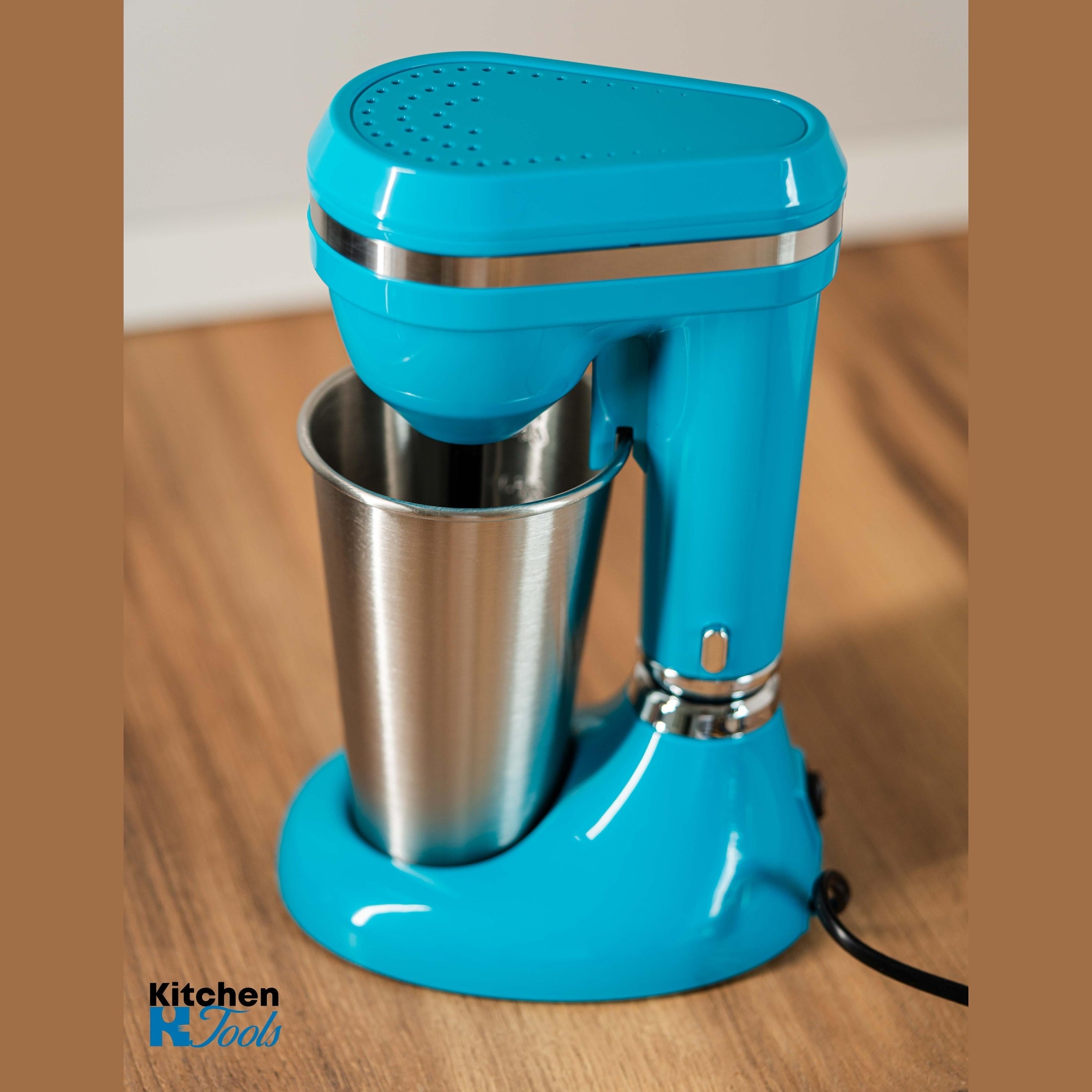 Mixer Frappe Oliver Voltz, albastru, 100W, 450ml