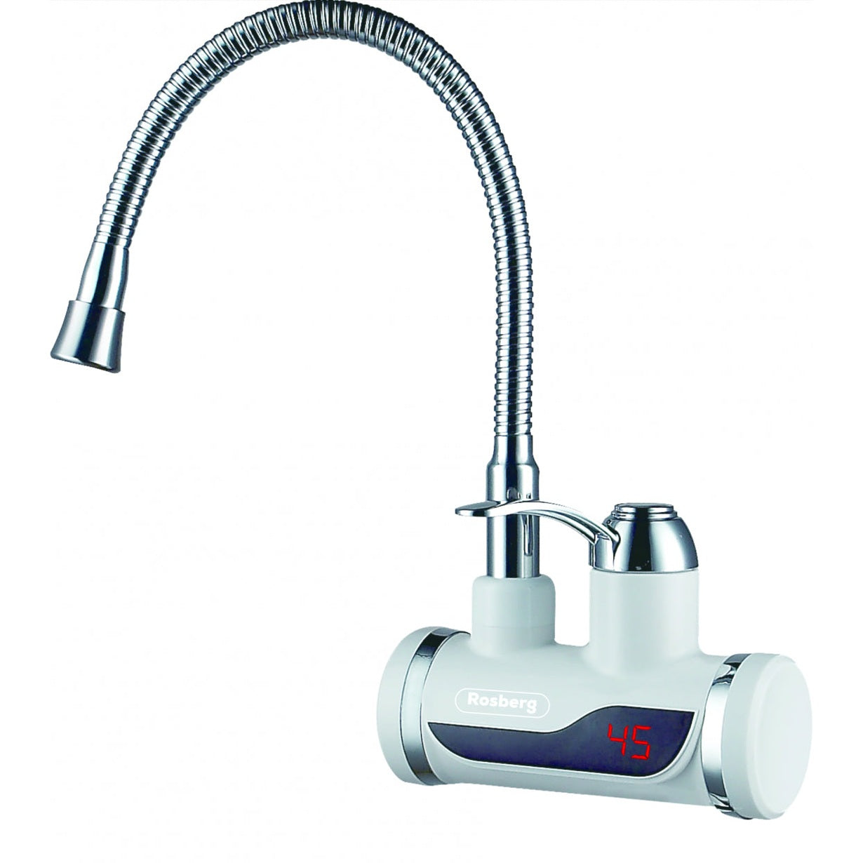 Robinet electric instant Rosberg, ecran digital