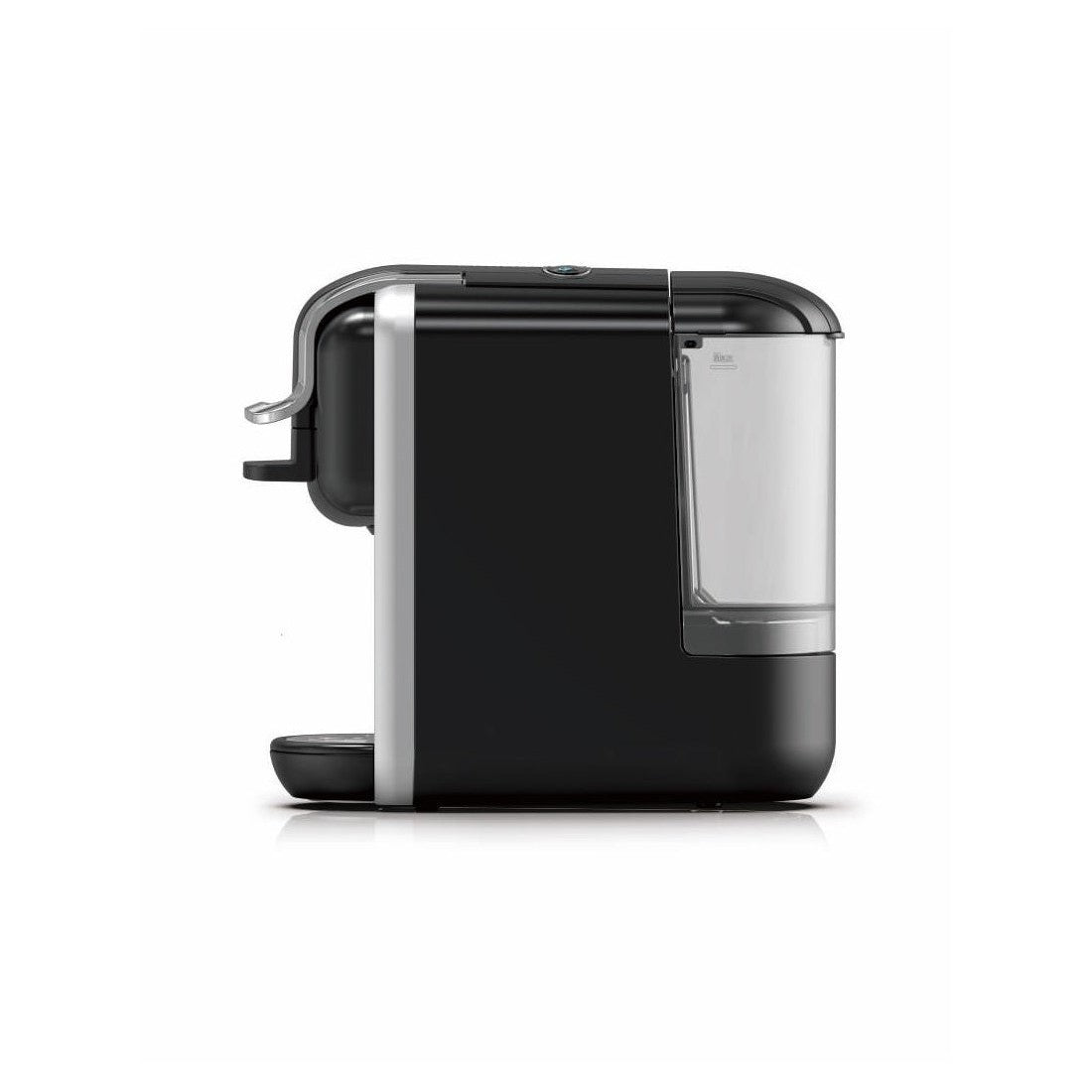 Espressor de cafea cu capsule 8 în 1, cafea macinata/capsule/paduri, Oliver Voltz, 19 bari, 1450W, negru