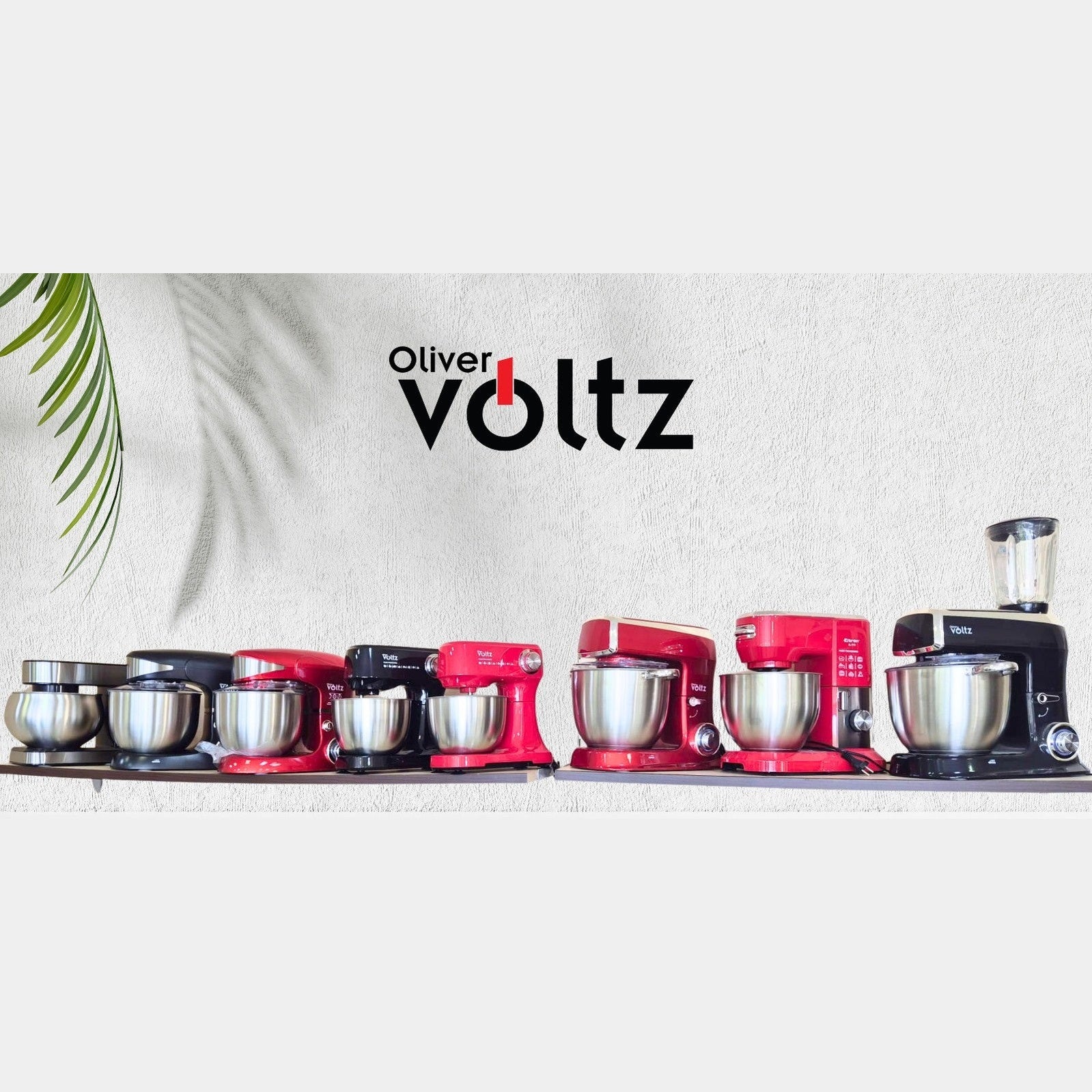 Robot de bucatarie multifunctional 3in1 Voltz, 2100W, 7.5 litri, mixer, blender, tocat, 3 agitatoare, 6 trepte + Pulse, Negru
