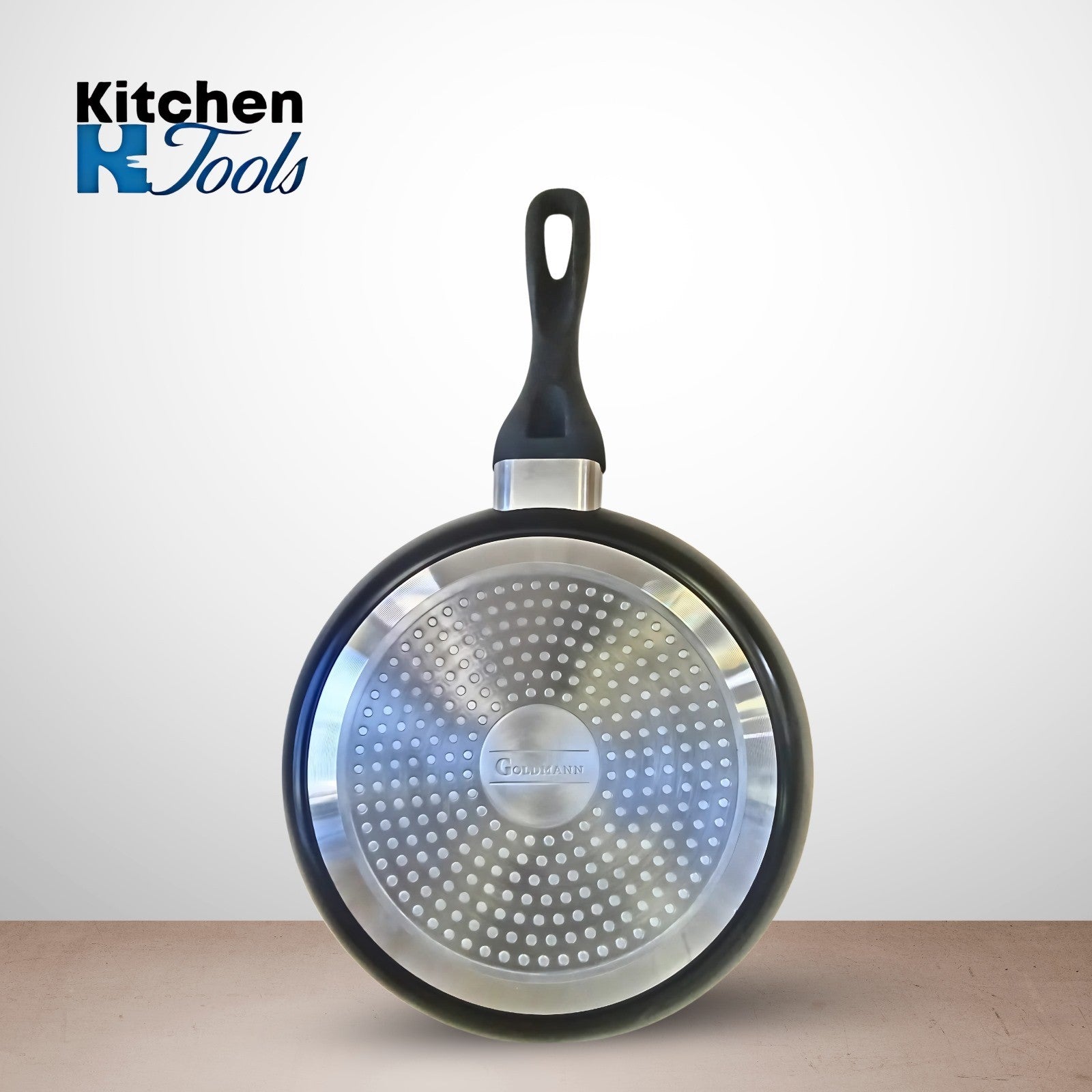 Tigaie PREMIUM antiaderenta Goldmann, 20 cm, compatibila cu toate sursele de caldura, inductie, fara cutie