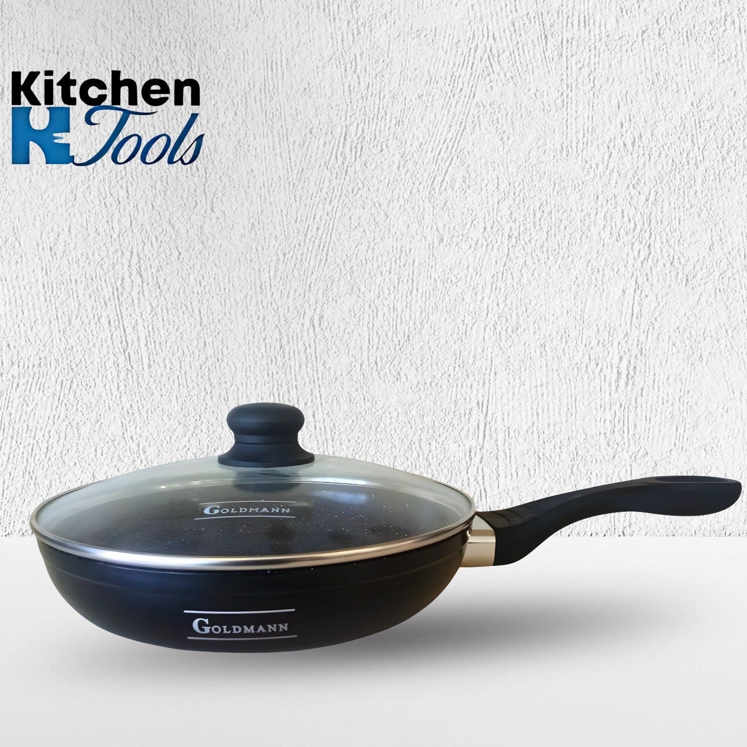 Tigaie PREMIUM antiaderenta Goldmann, 24 cm, compatibila cu toate sursele de caldura, inductie