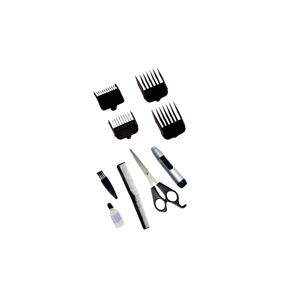 Aparat de tuns multifunctional, CADOU trimmer pentru nas, 4 gratare ghidaj, alimentare priza, Rosberg