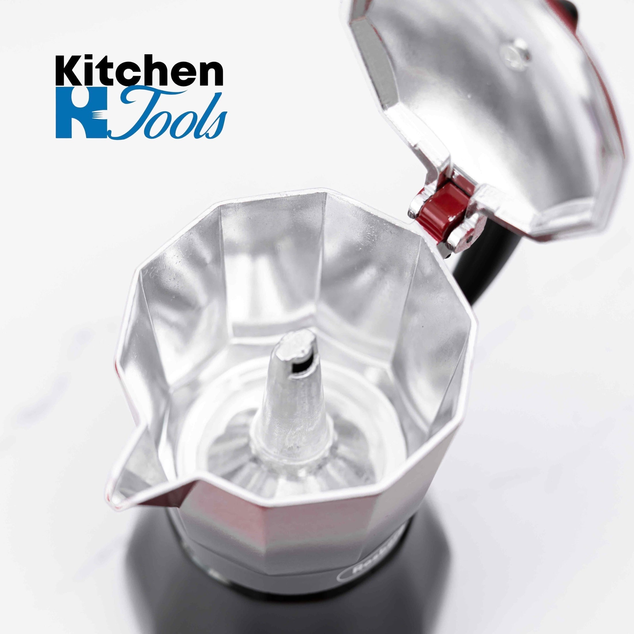 Espressor Rosberg 6 Cesti, Rosu-Negru