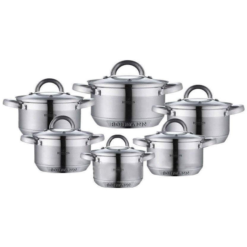 Set Oale Inox 12 Piese Bohmann, Moderne și Durabile