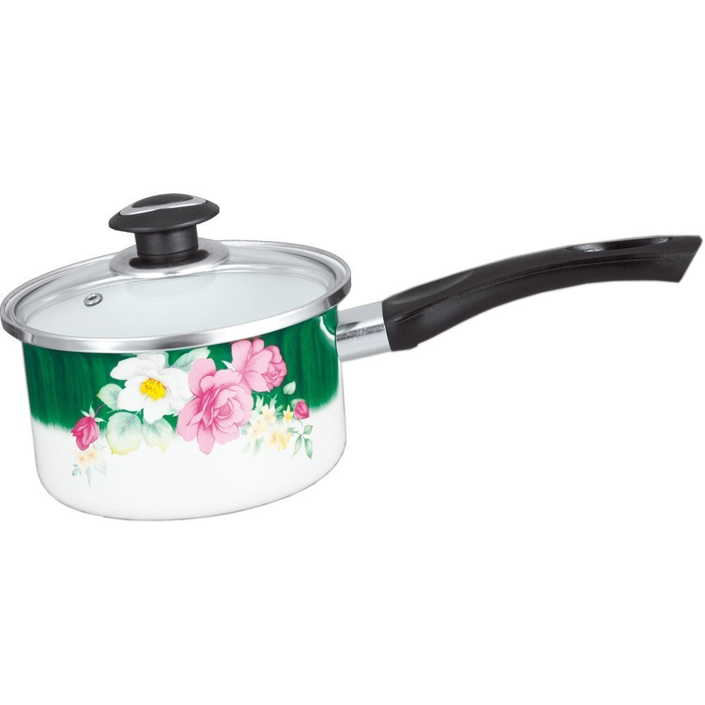 Cratita Zephyr 20cm cu capac yena, model green