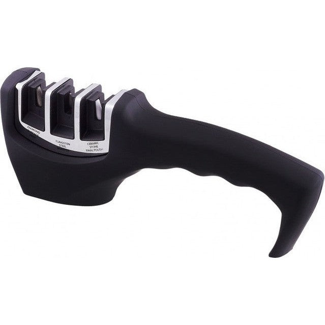 Ascutitor cutite Bohmann 3 in 1, negru