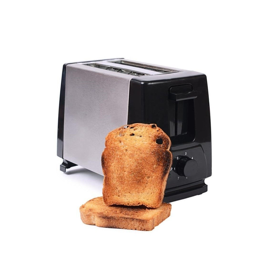 Prajitor de paine electric 2 felii, inox, 750W