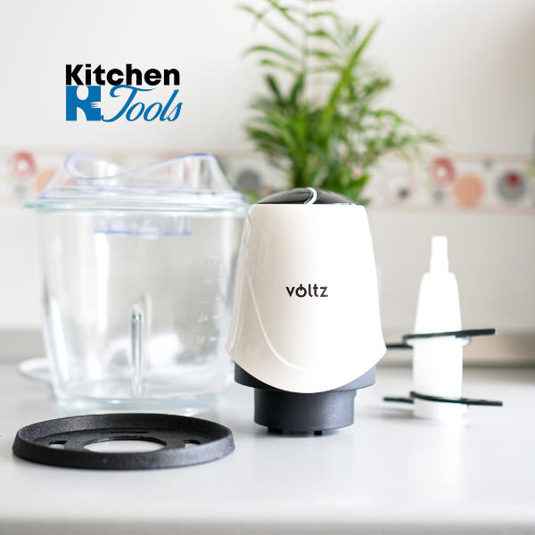 Tocator electric multifunctional cu bol sticlă 1.5L