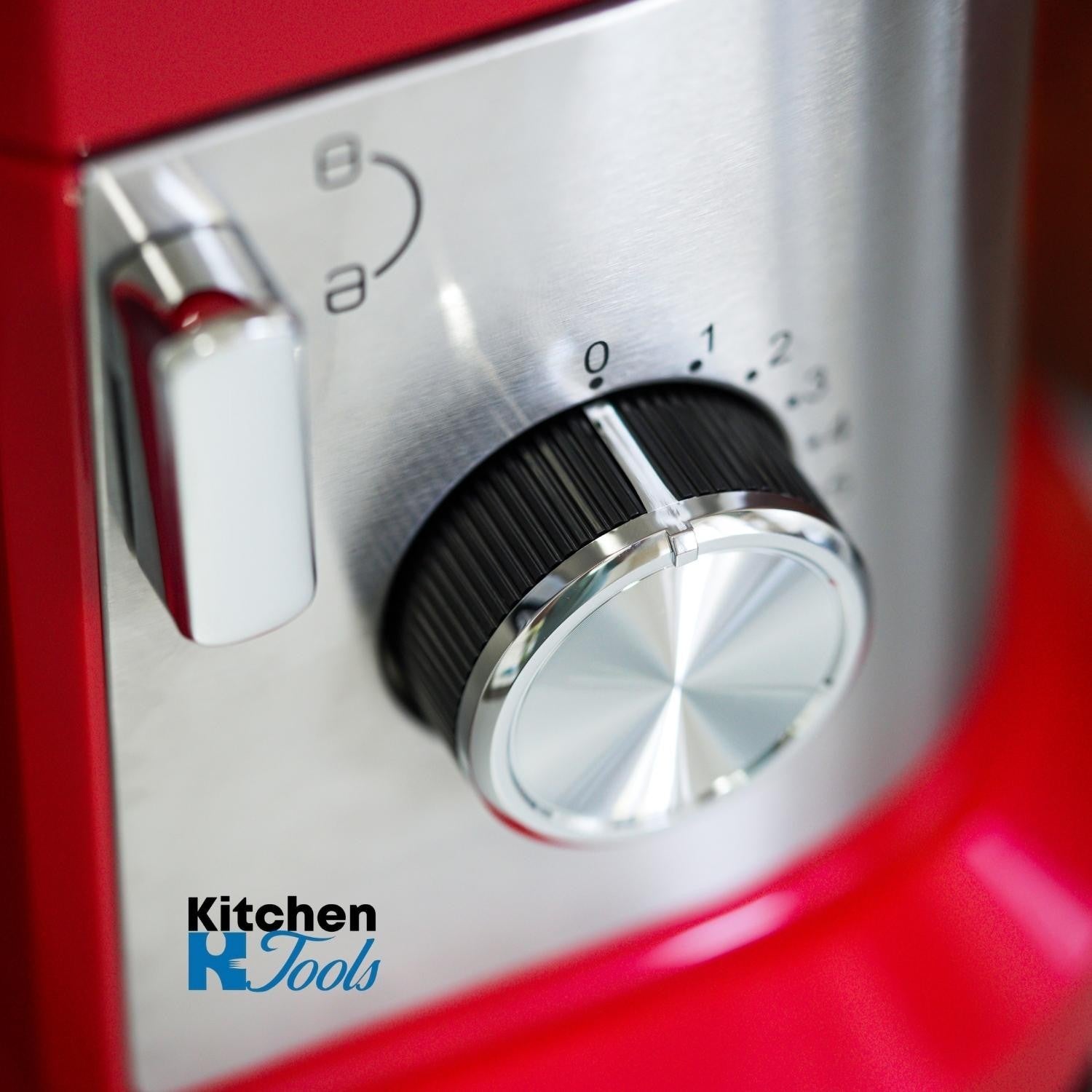 Mixer planetar Eltron, roșu, 1900W, bol inox 6.5L