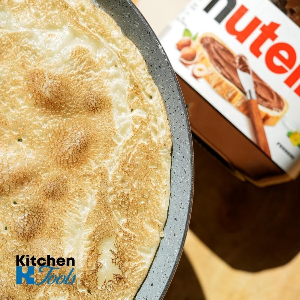 Tigaie de clatite GOLDMANN, antiaderenta marmura 28CM