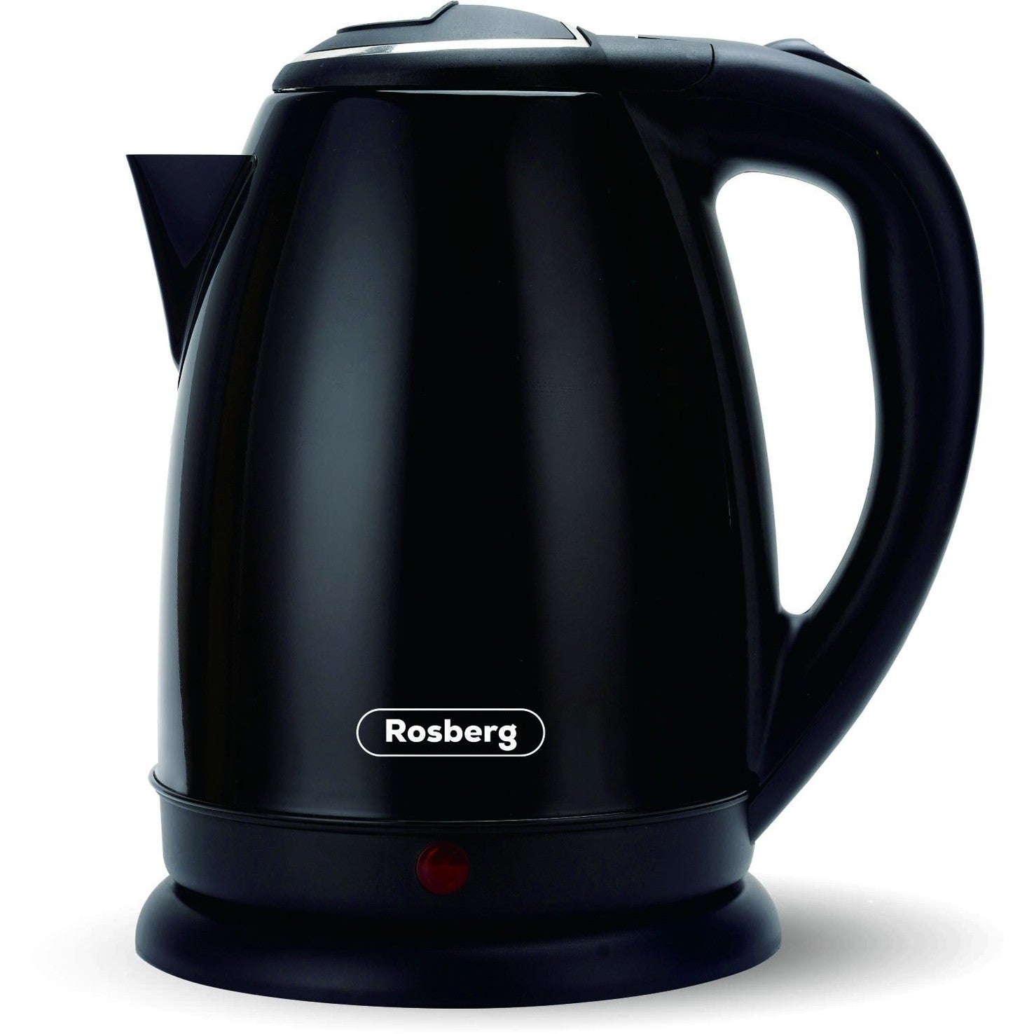 Cana fierbator negru Rosberg 1.8L, design modern