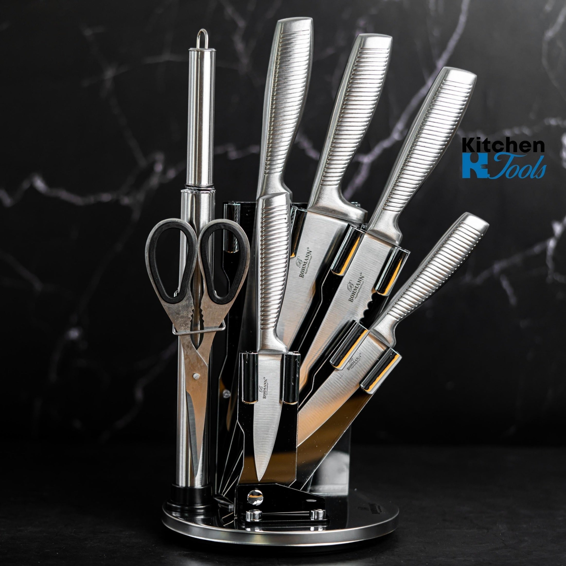 Set de cuțite Bohmann inoxidabil 8 piese