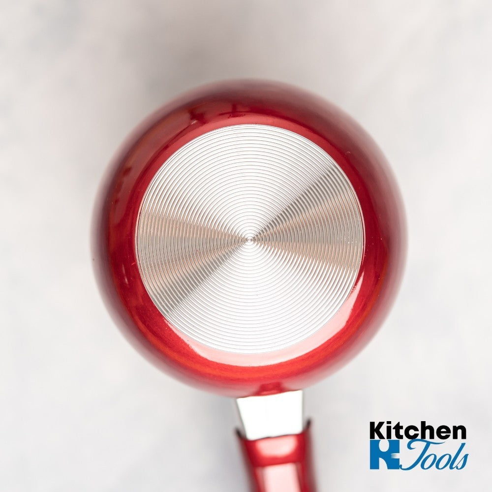 Ibric aluminiu marmorat 1245 ml Bohmann rosu