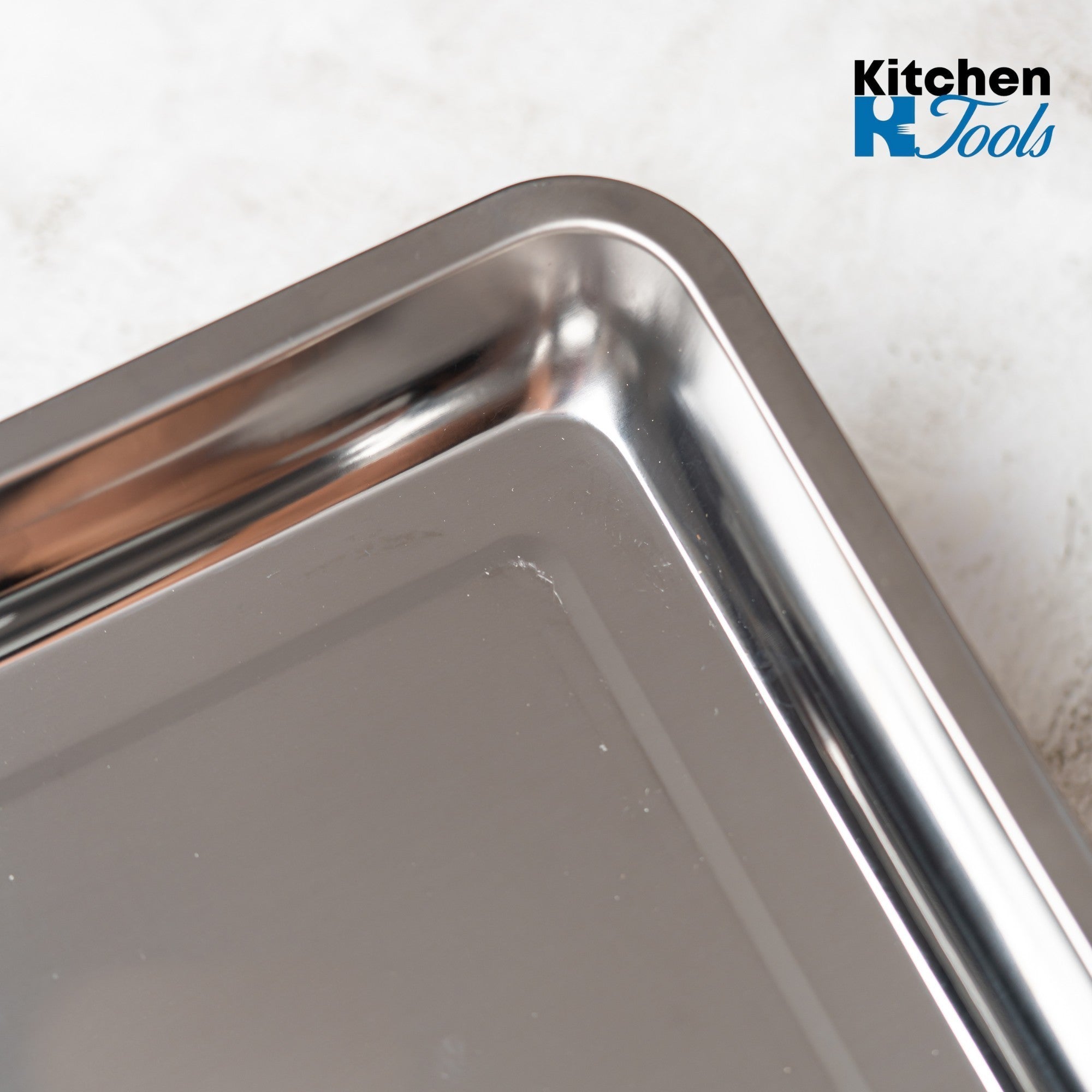 Tava inox Bohmann 36x27x4,8cm pentru cuptor