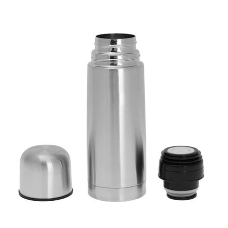 Termos 1L Inox cu Husă Protectie Rosberg