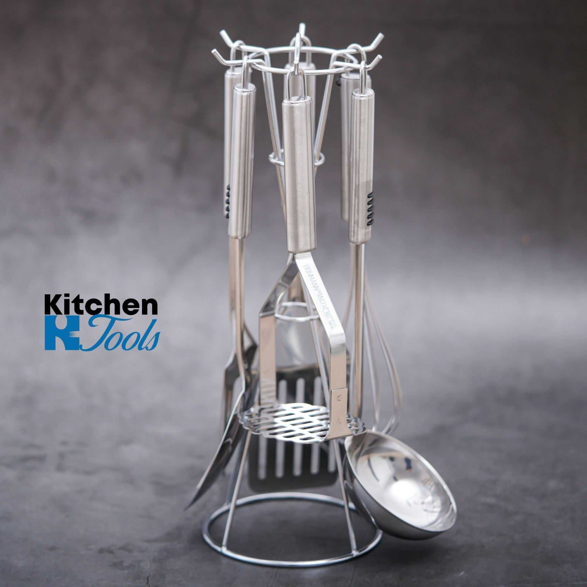 Set ustensile inox Bohmann, 7 piese bucătărie