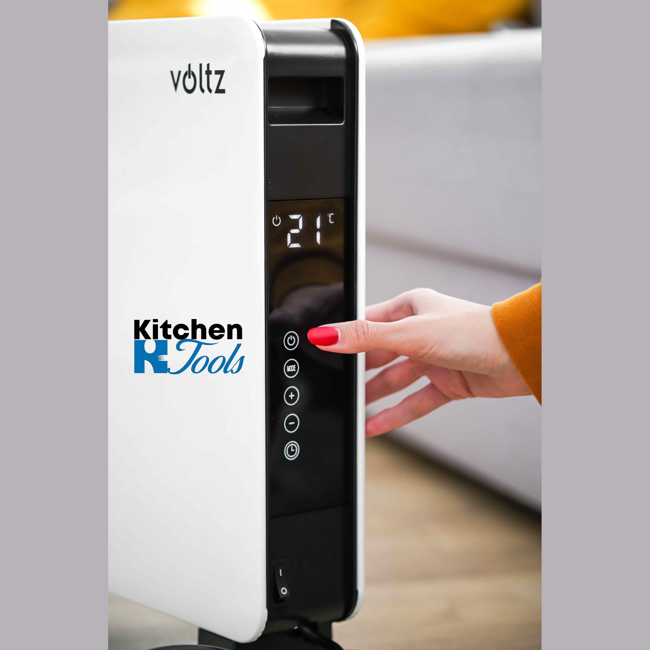 Convector cu telecomanda Voltz, 2000W, alb