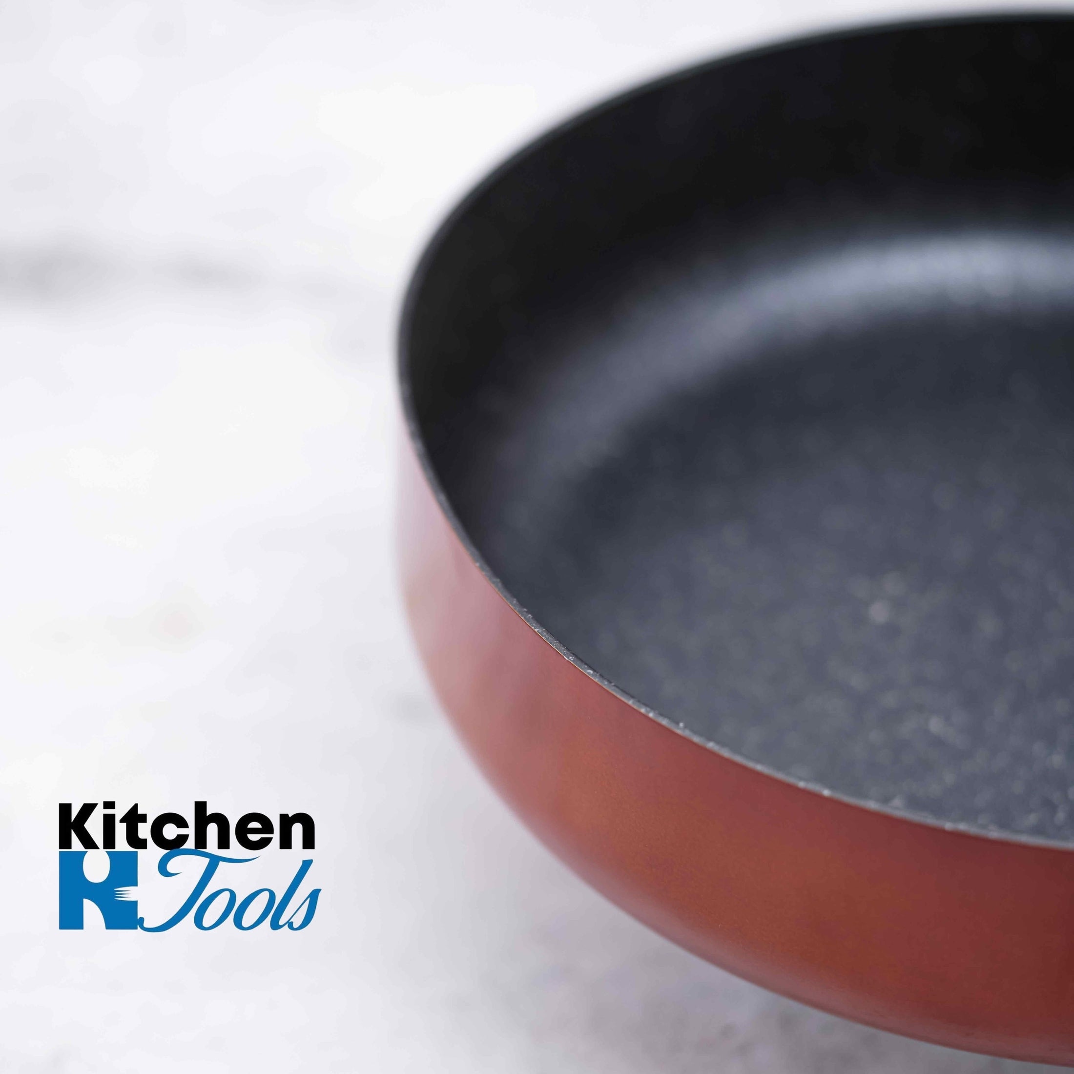 Tigaie aluminiu 24cm, marmorat interior, compatibil inducție