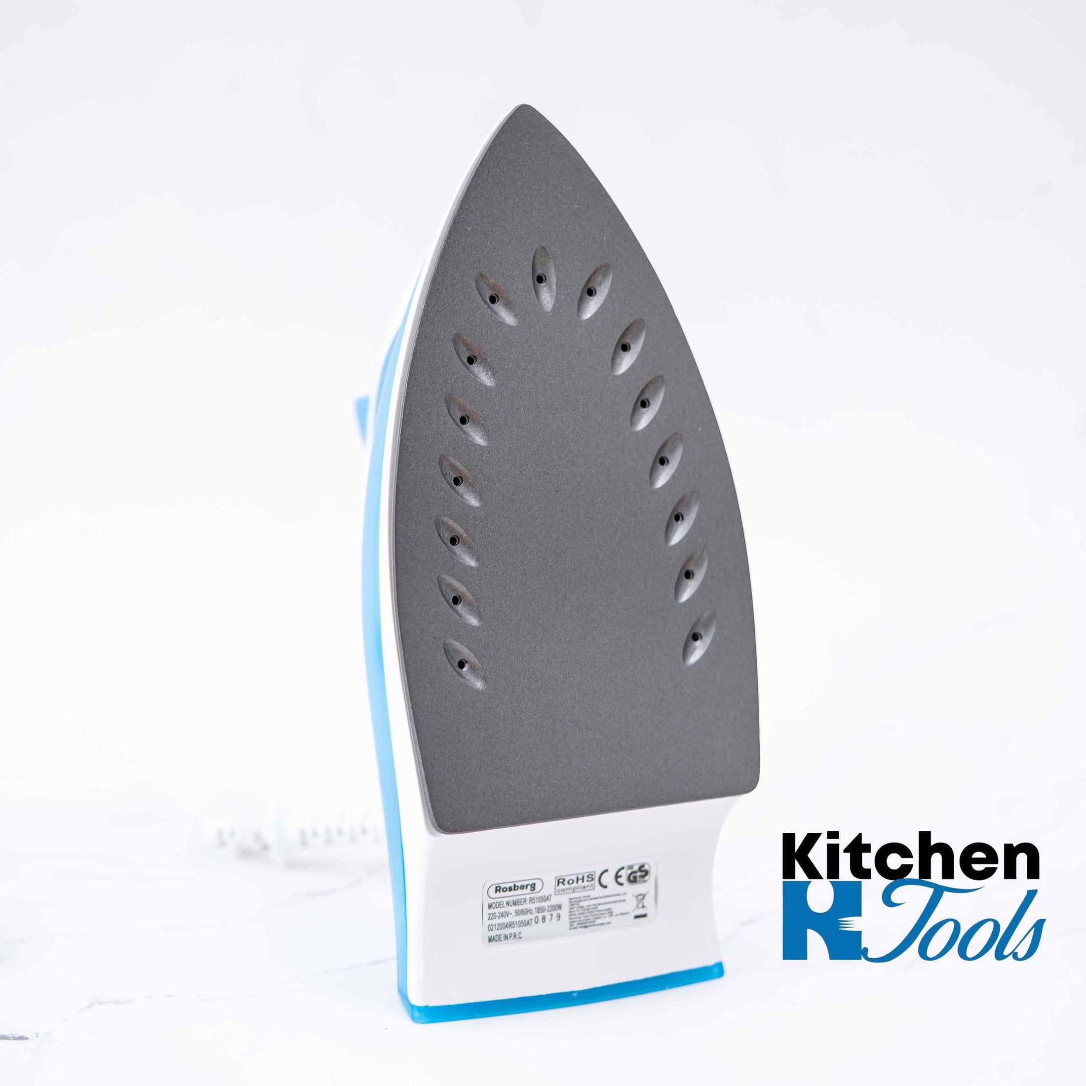 Fier de calcat Rosberg cu abur, talpa teflon, 2200W