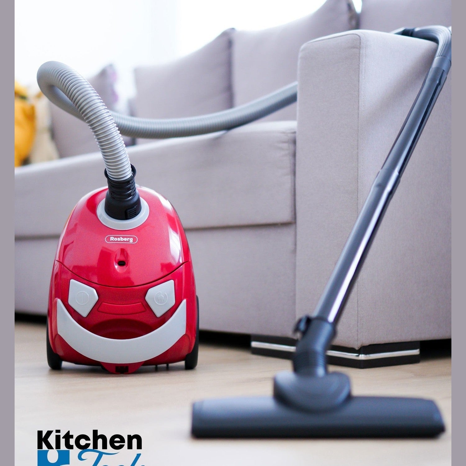 Aspirator Rosberg 700W, Zgomot Redus, Capacitate 1.5L