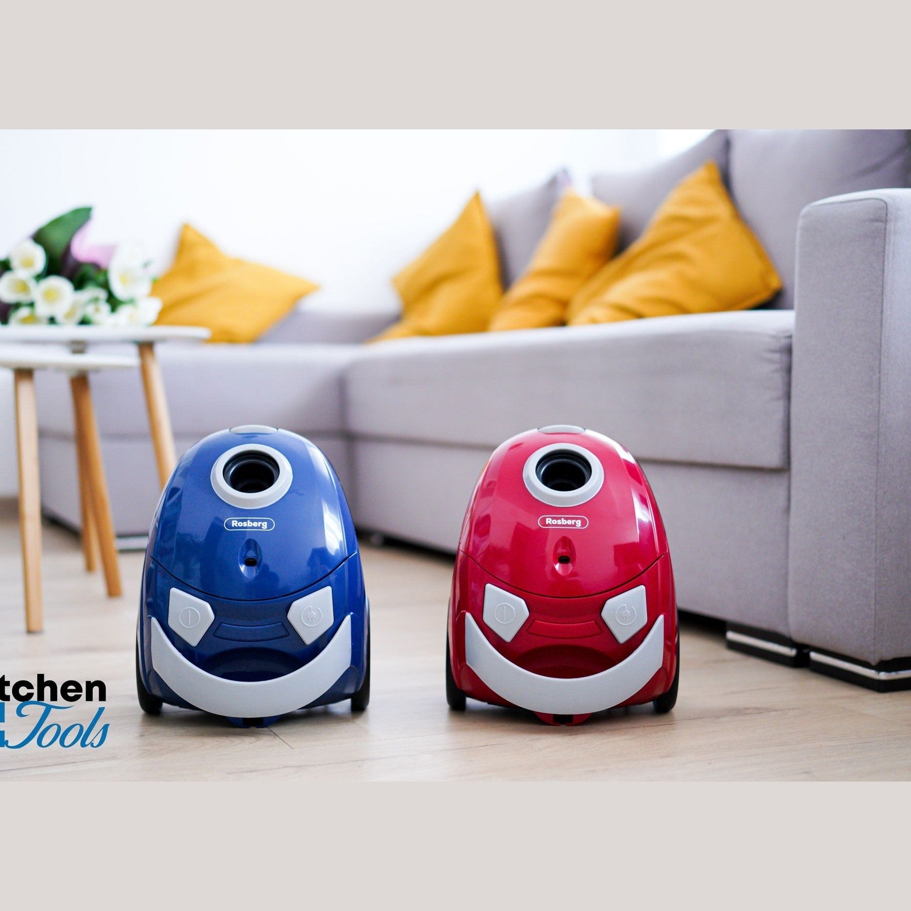 Aspirator Rosberg 700W, Zgomot Redus, Capacitate 1.5L