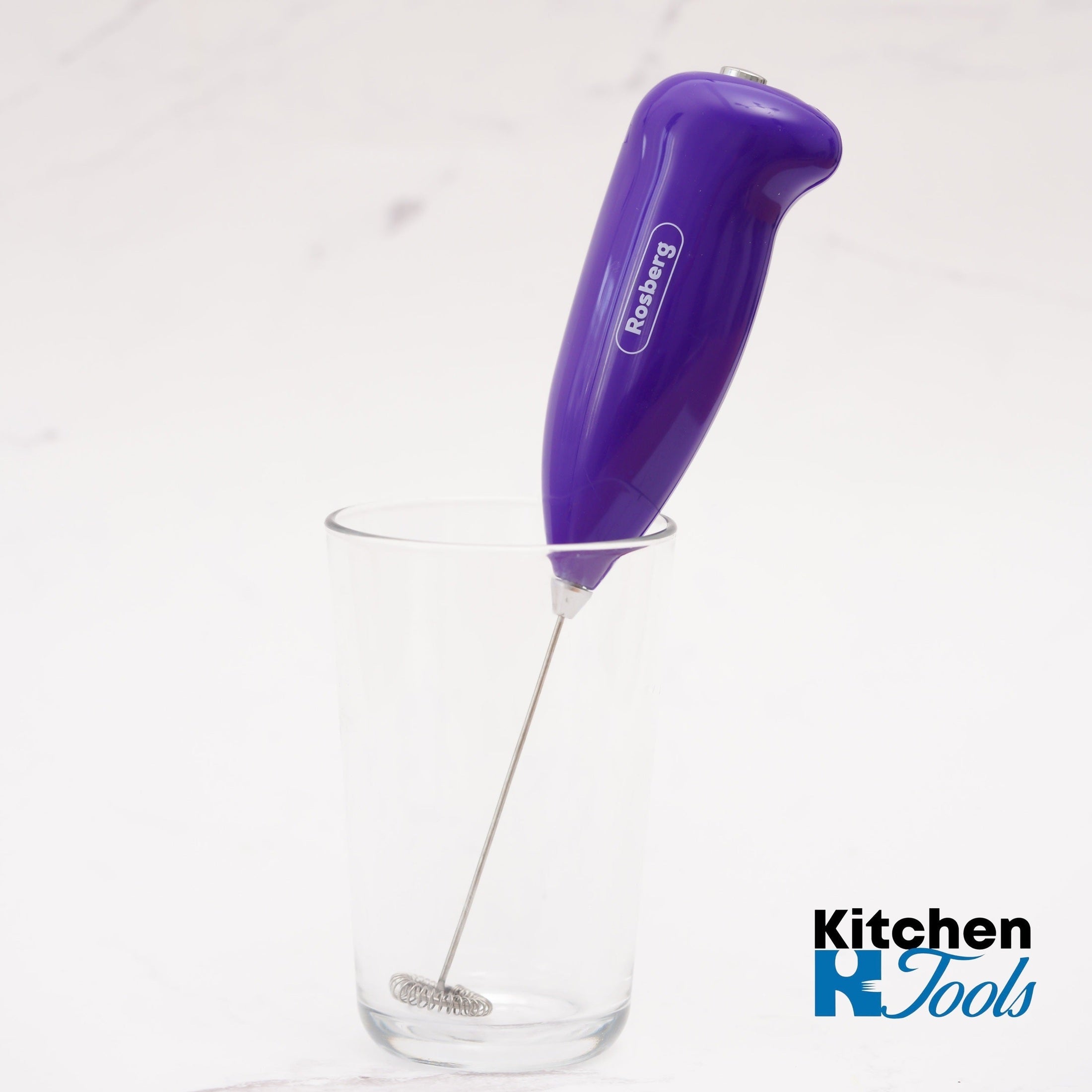 Mixer Frappe Rosberg, mov, 21.5cm, 2xAA