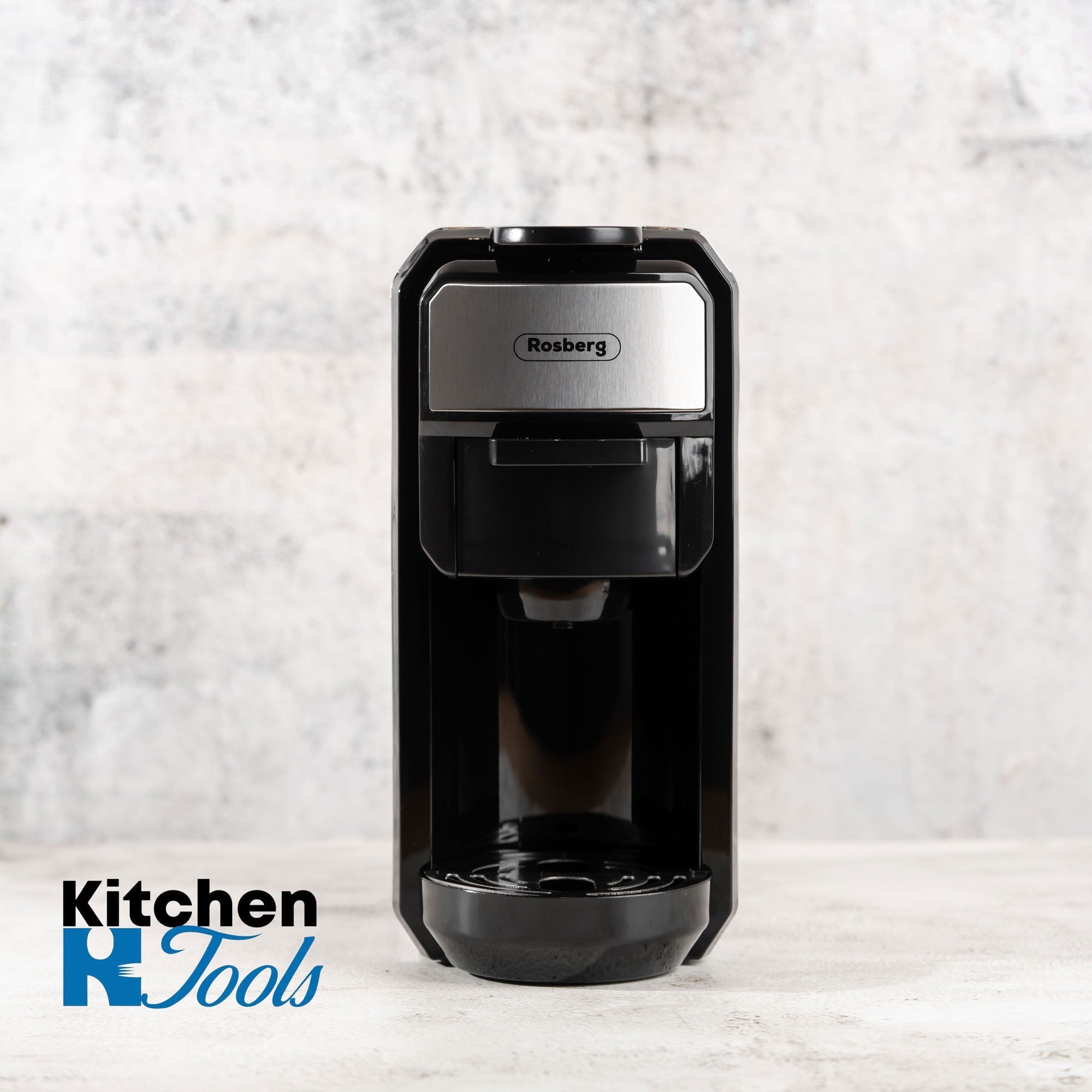 Espressor Rosberg 5 in 1, 1450W, 19 bar, inox