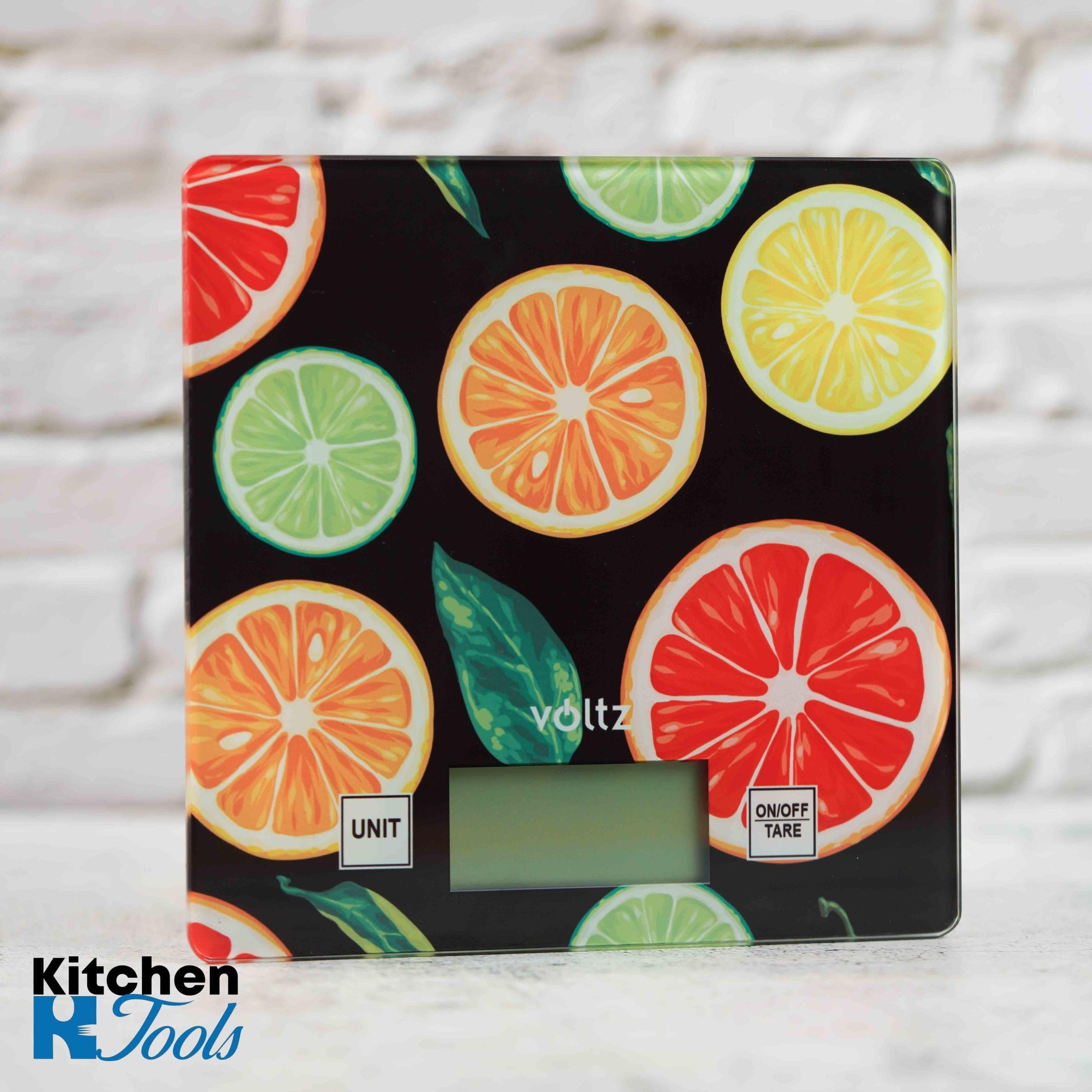 Mini Cantar Bucatarie Voltz, Design Citrice, Max 5kg