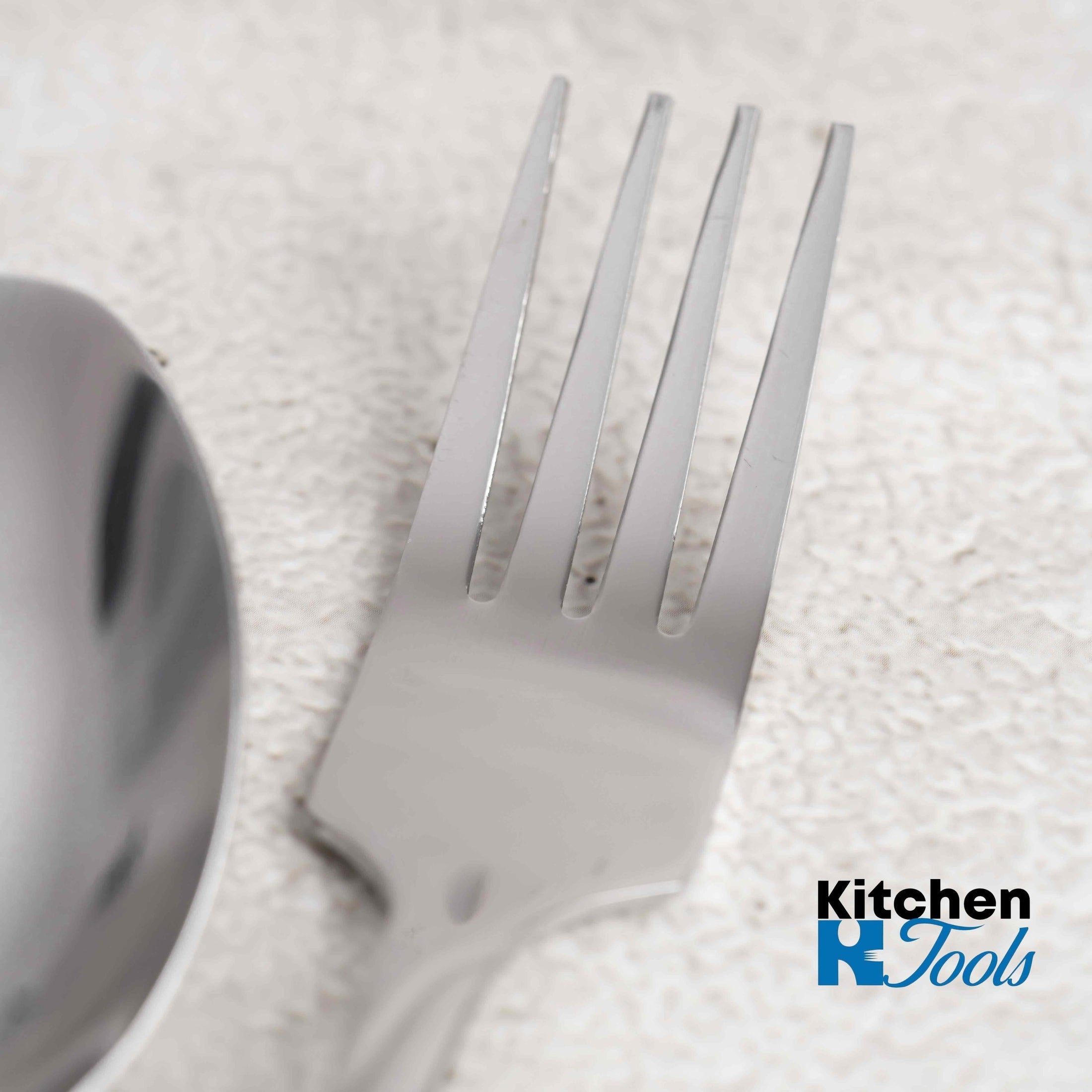 Set 6 furculițe desert, oțel inoxidabil lucios