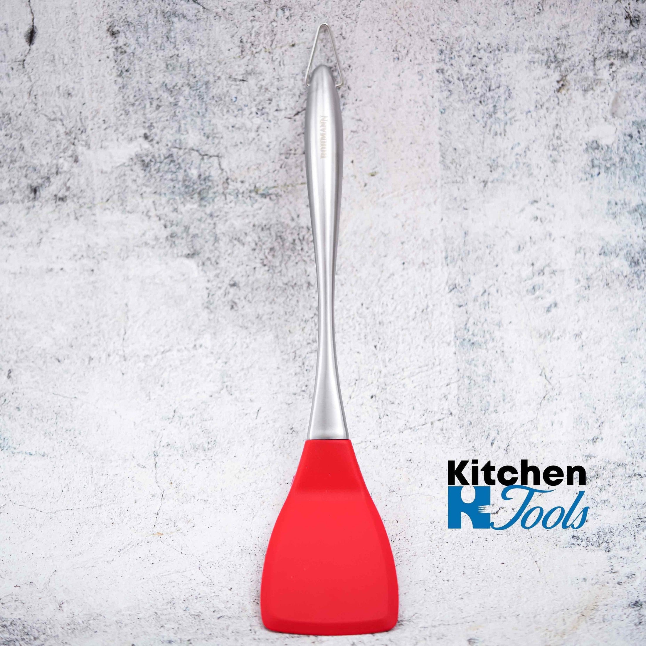 Paleta silicon cu mâner inox Bohmann