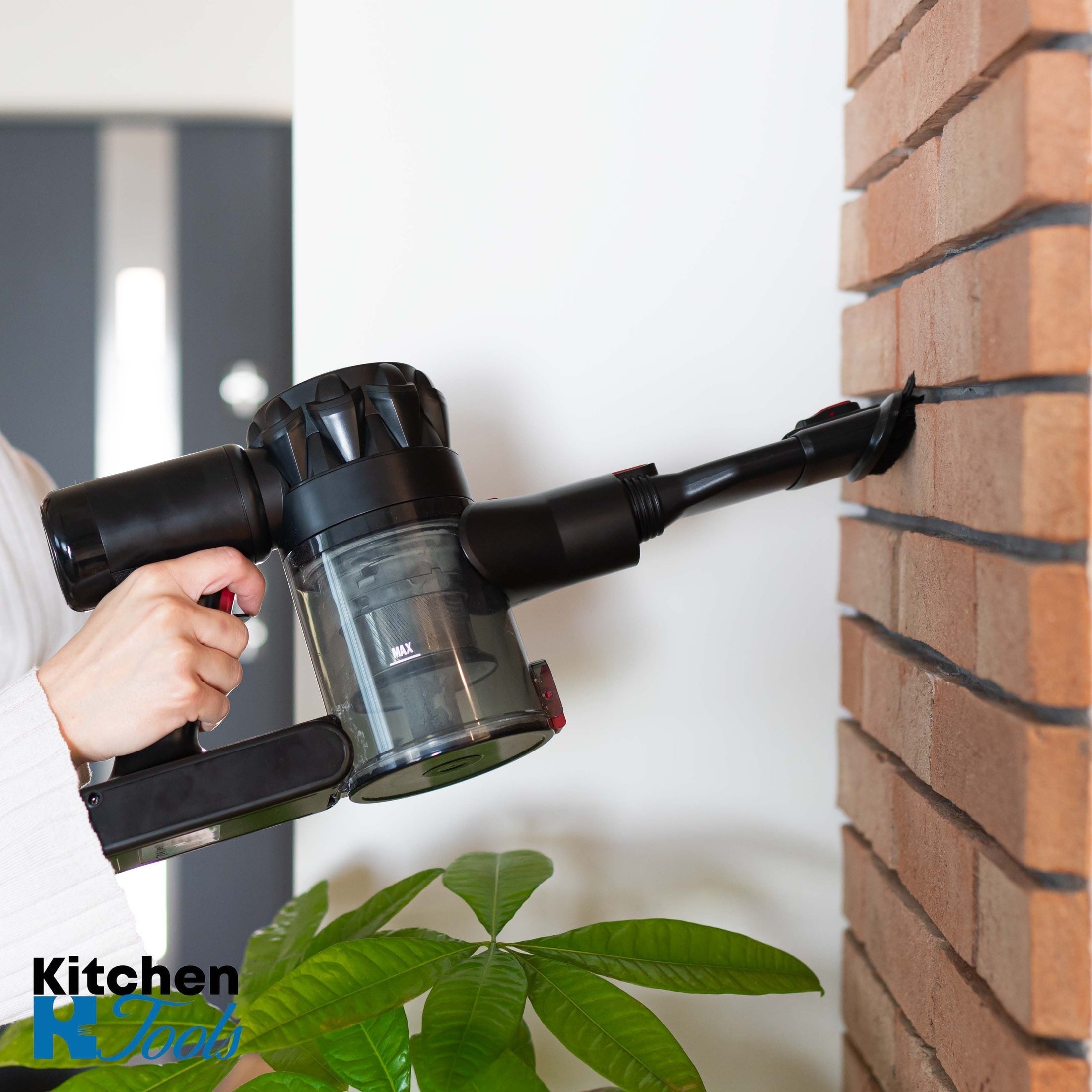 Aspirator vertical fără fir Turbo Cyclone 2in1, Just Perfecto