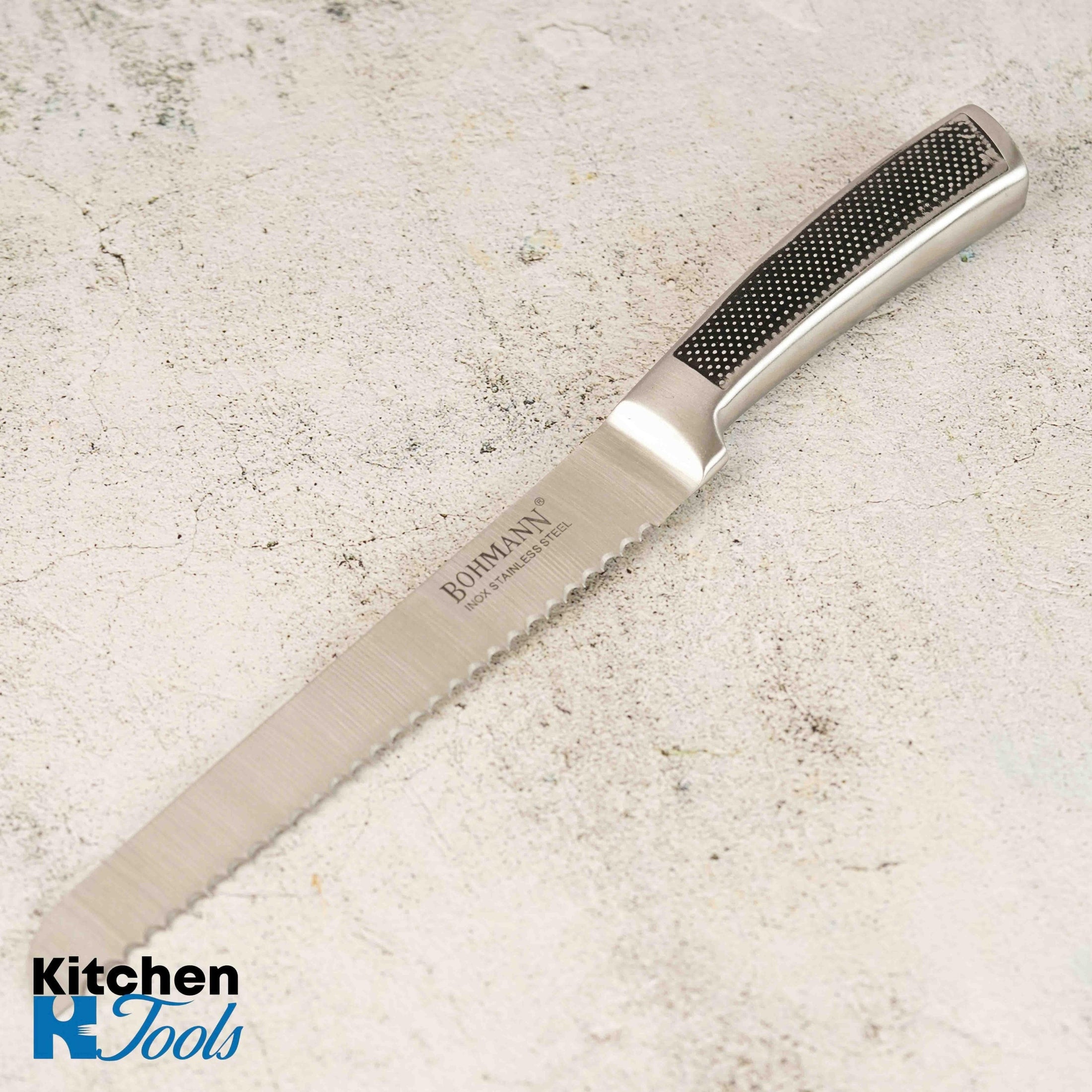 Cutit paine inox, dimensiune 20cm