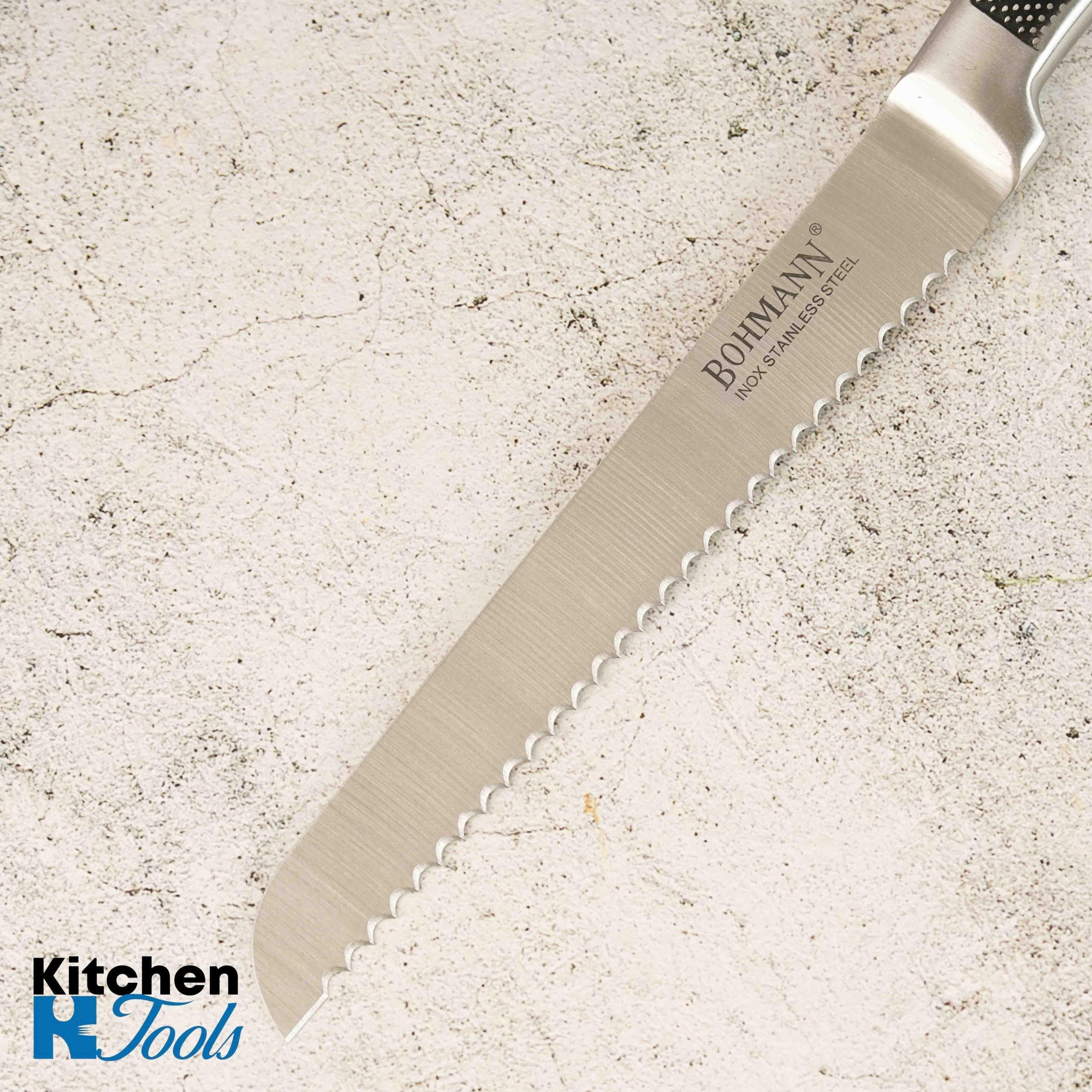 Cutit paine inox, dimensiune 20cm